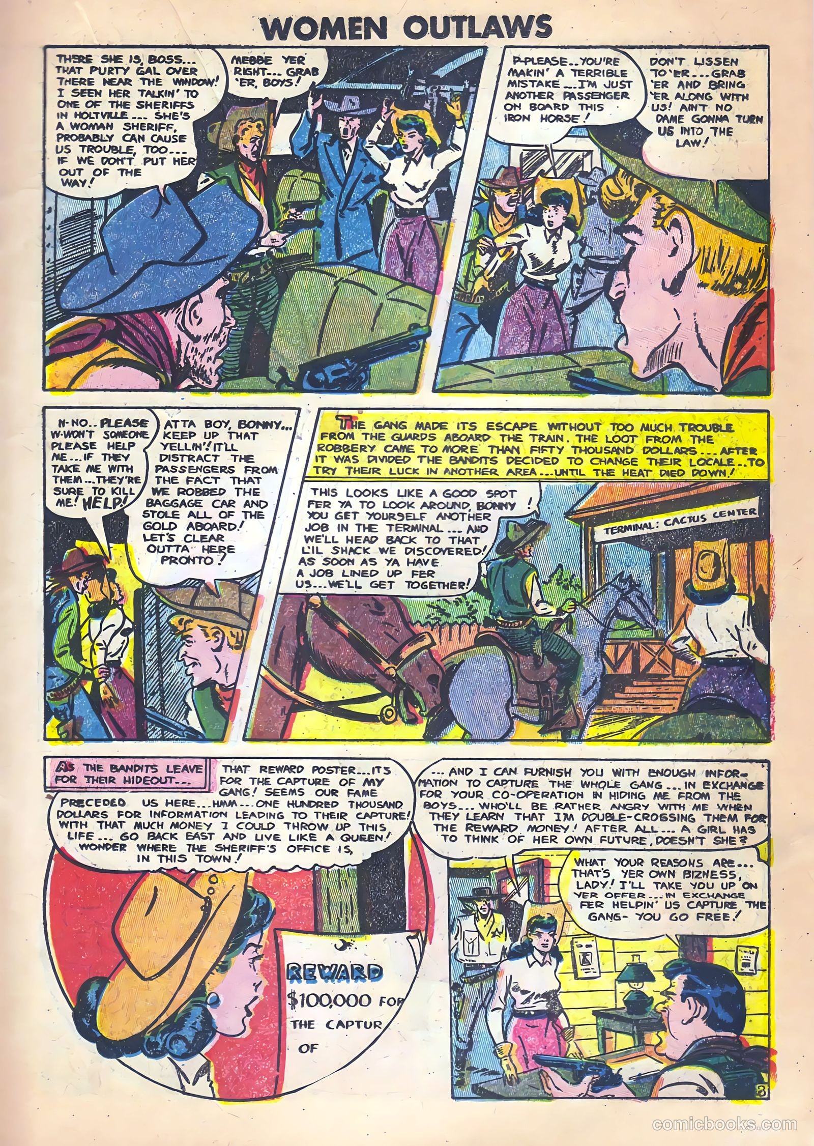 Women Outlaws #7 — page 19 of 36