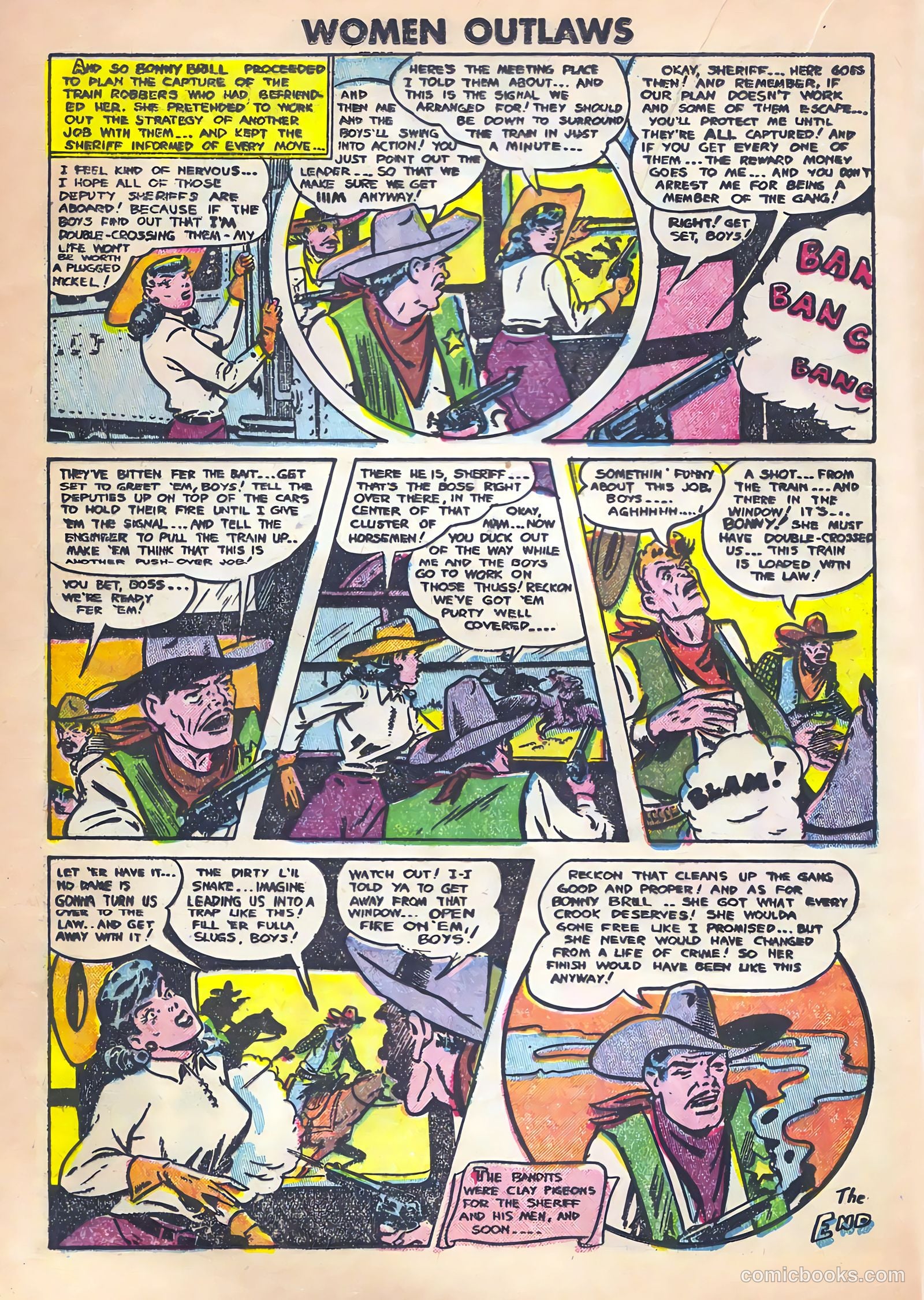 Women Outlaws #7 — page 20 of 36