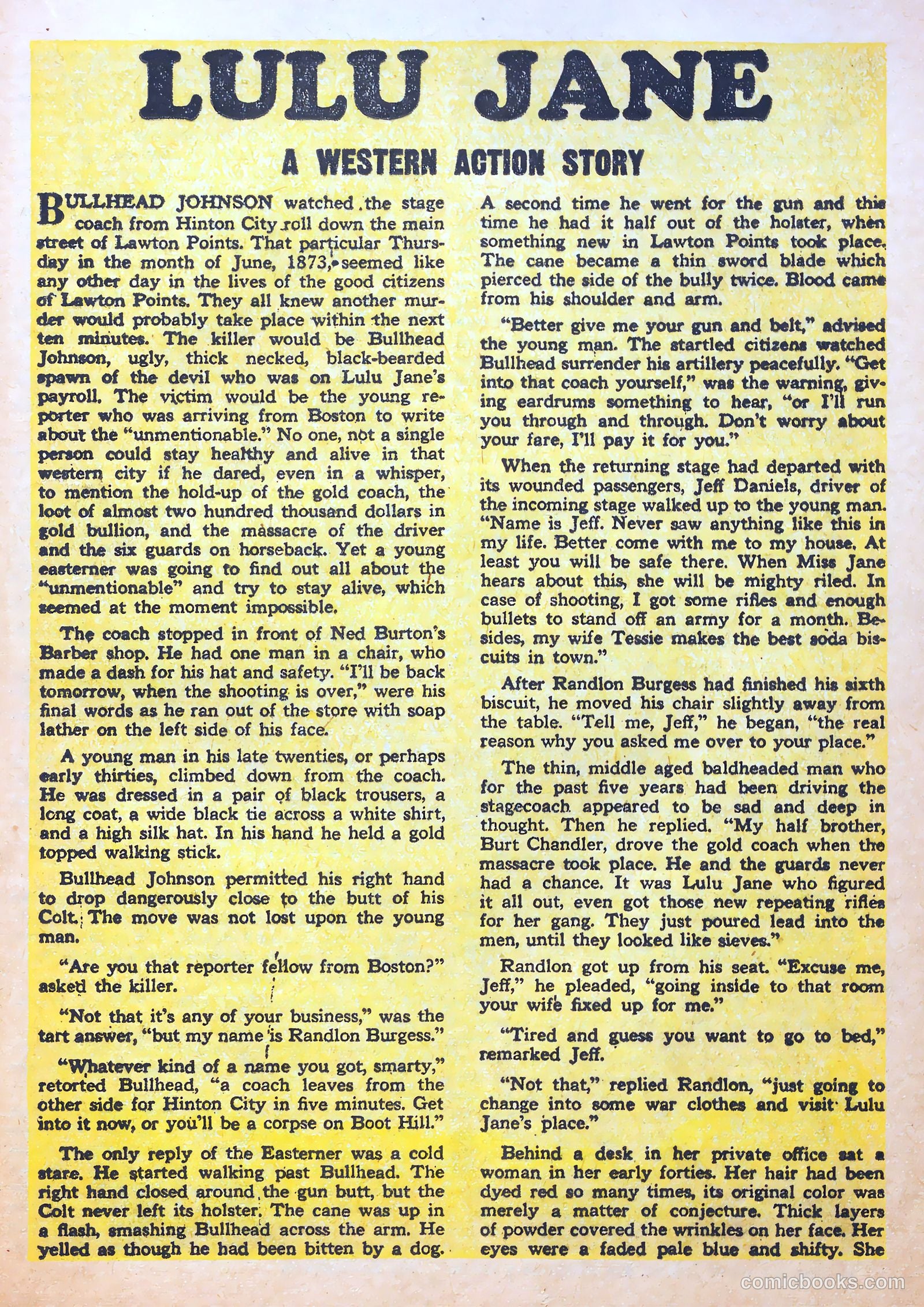Women Outlaws #7 — page 21 of 36