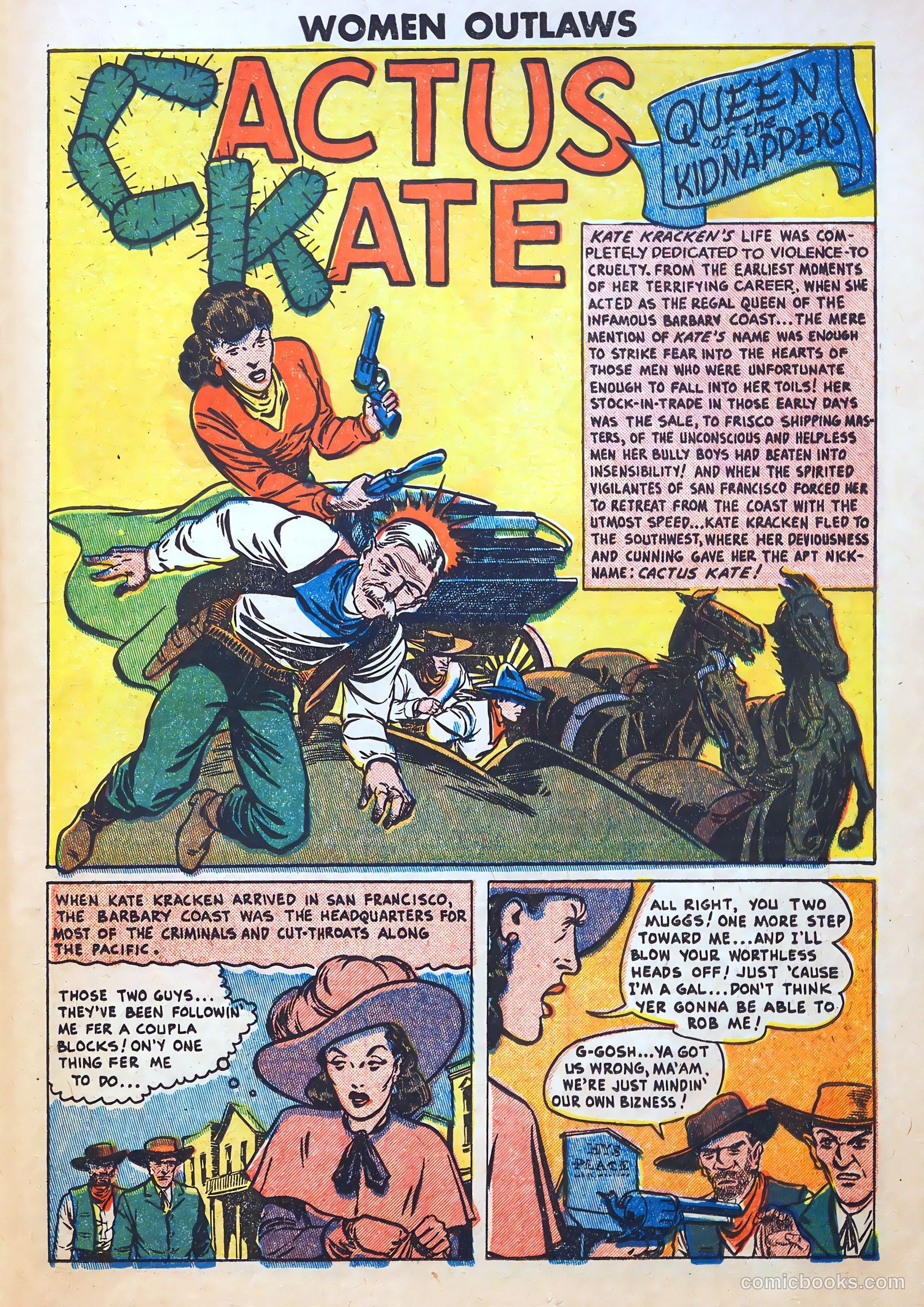 Women Outlaws #7 — page 23 of 36