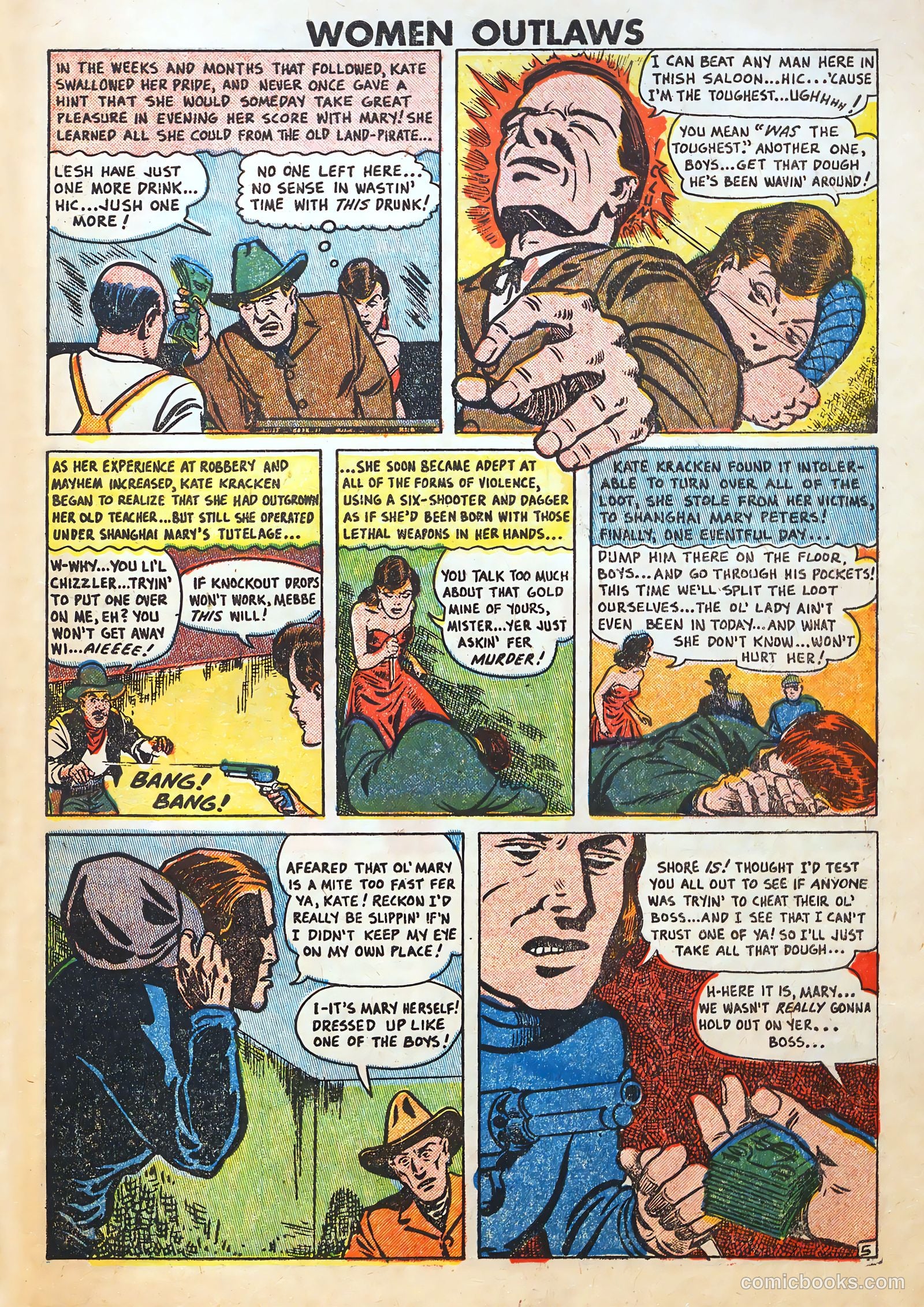 Women Outlaws #7 — page 27 of 36