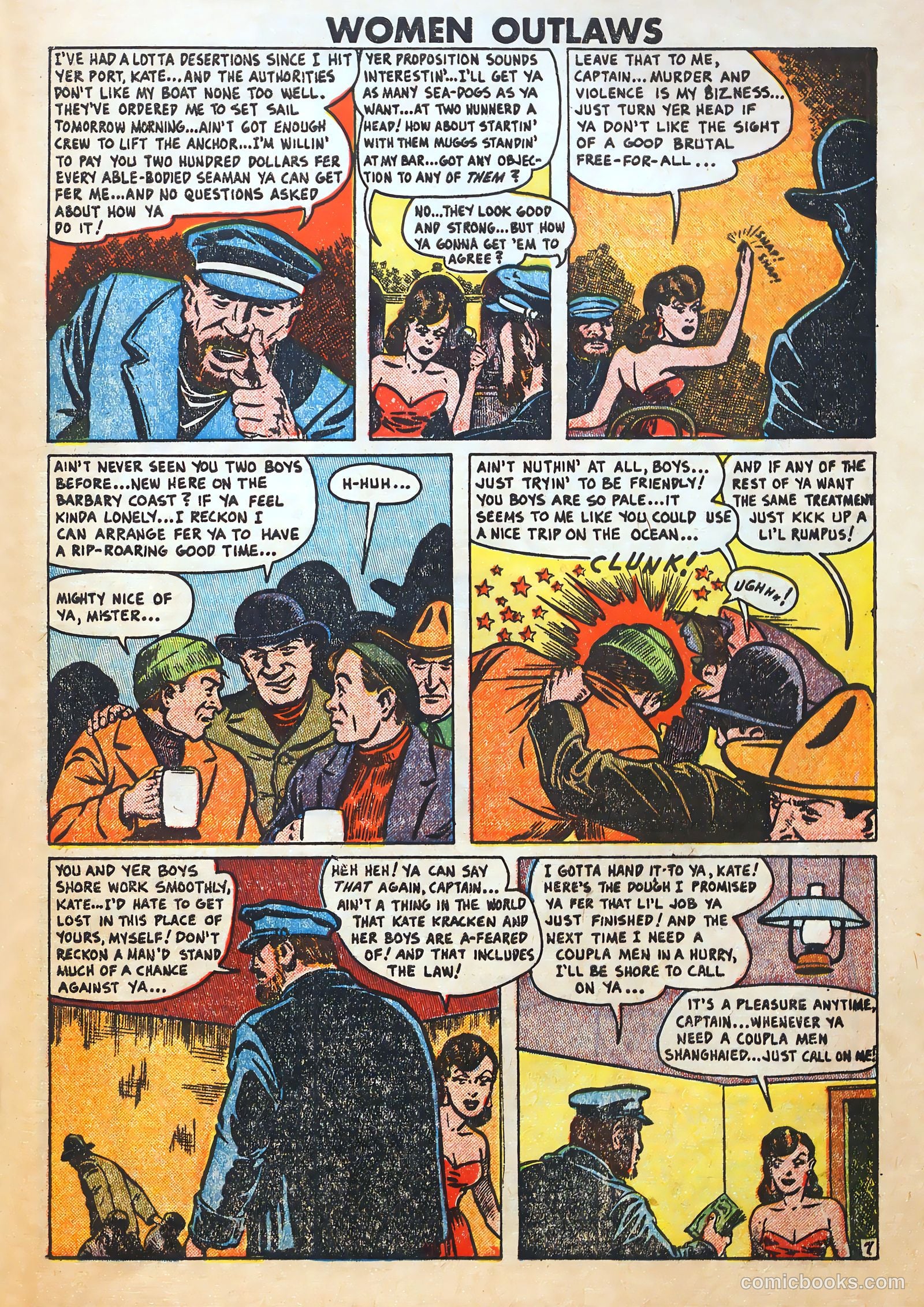 Women Outlaws #7 — page 29 of 36