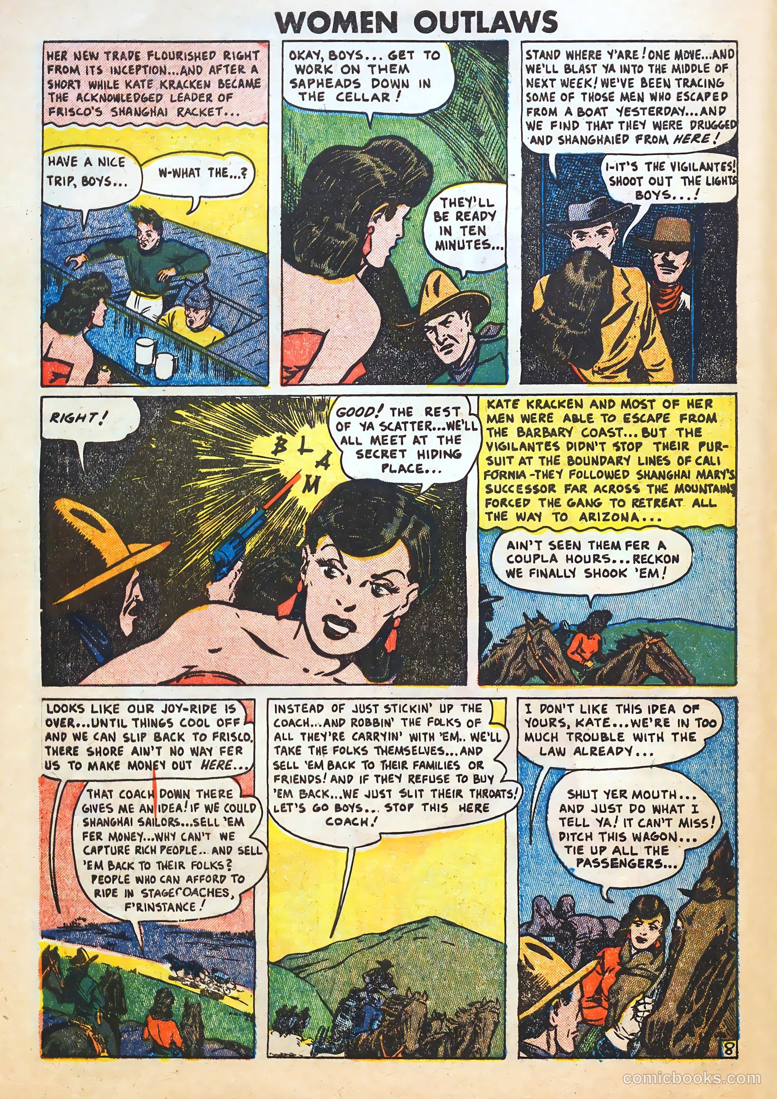 Women Outlaws #7 — page 30 of 36