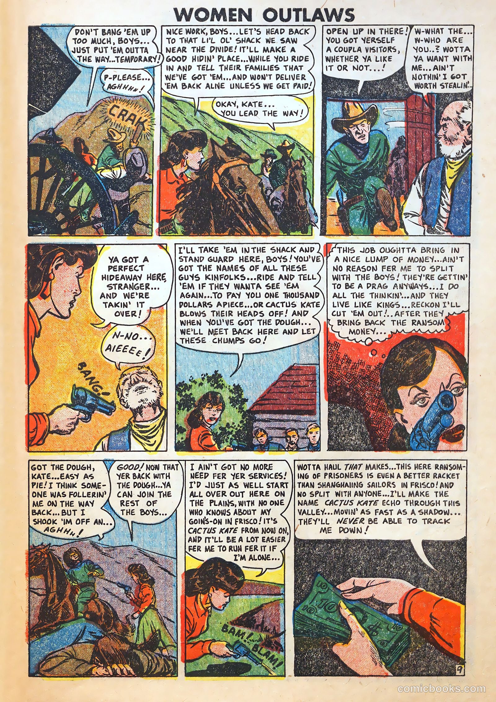Women Outlaws #7 — page 31 of 36