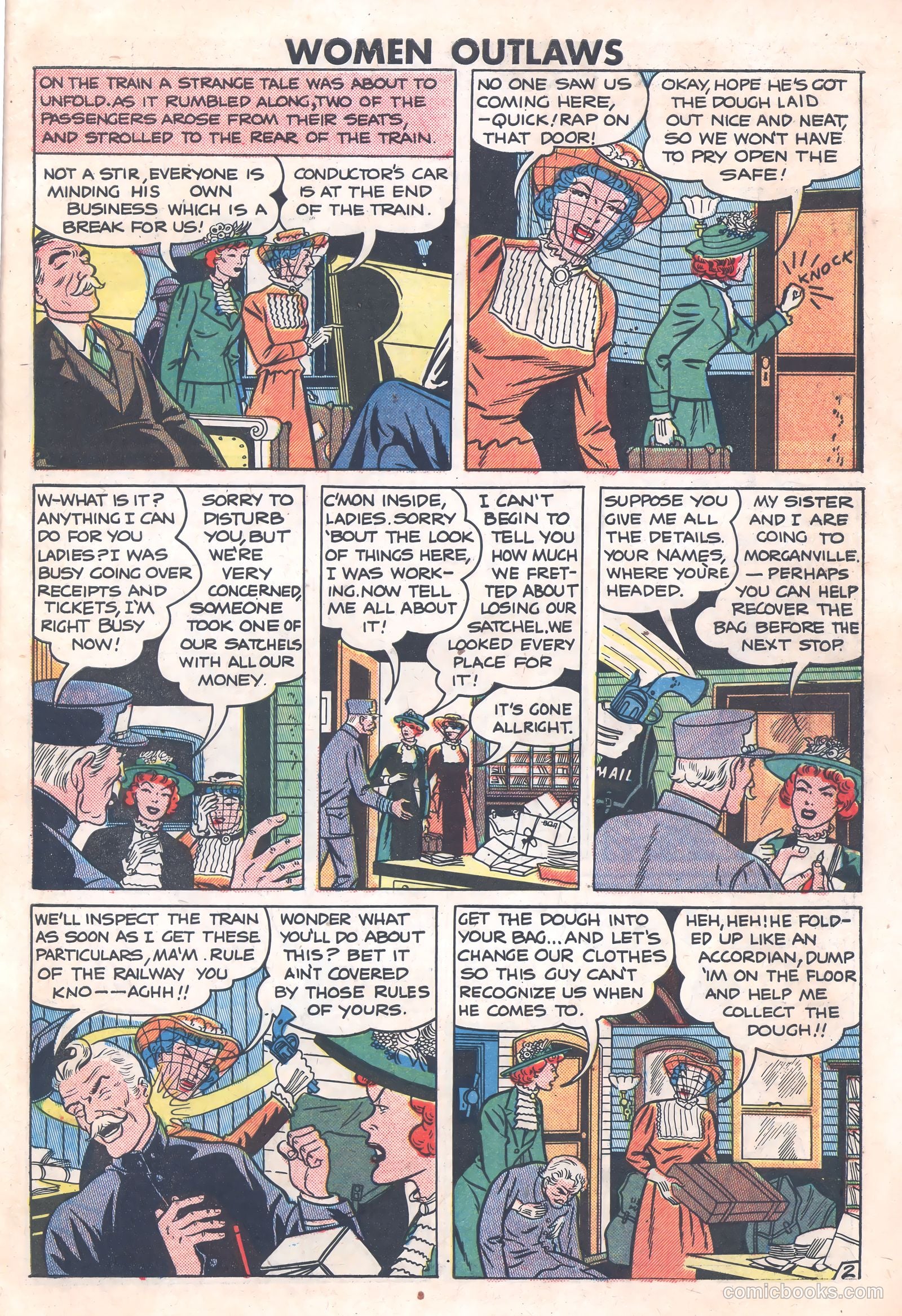 Women Outlaws #8 — page 3 of 36