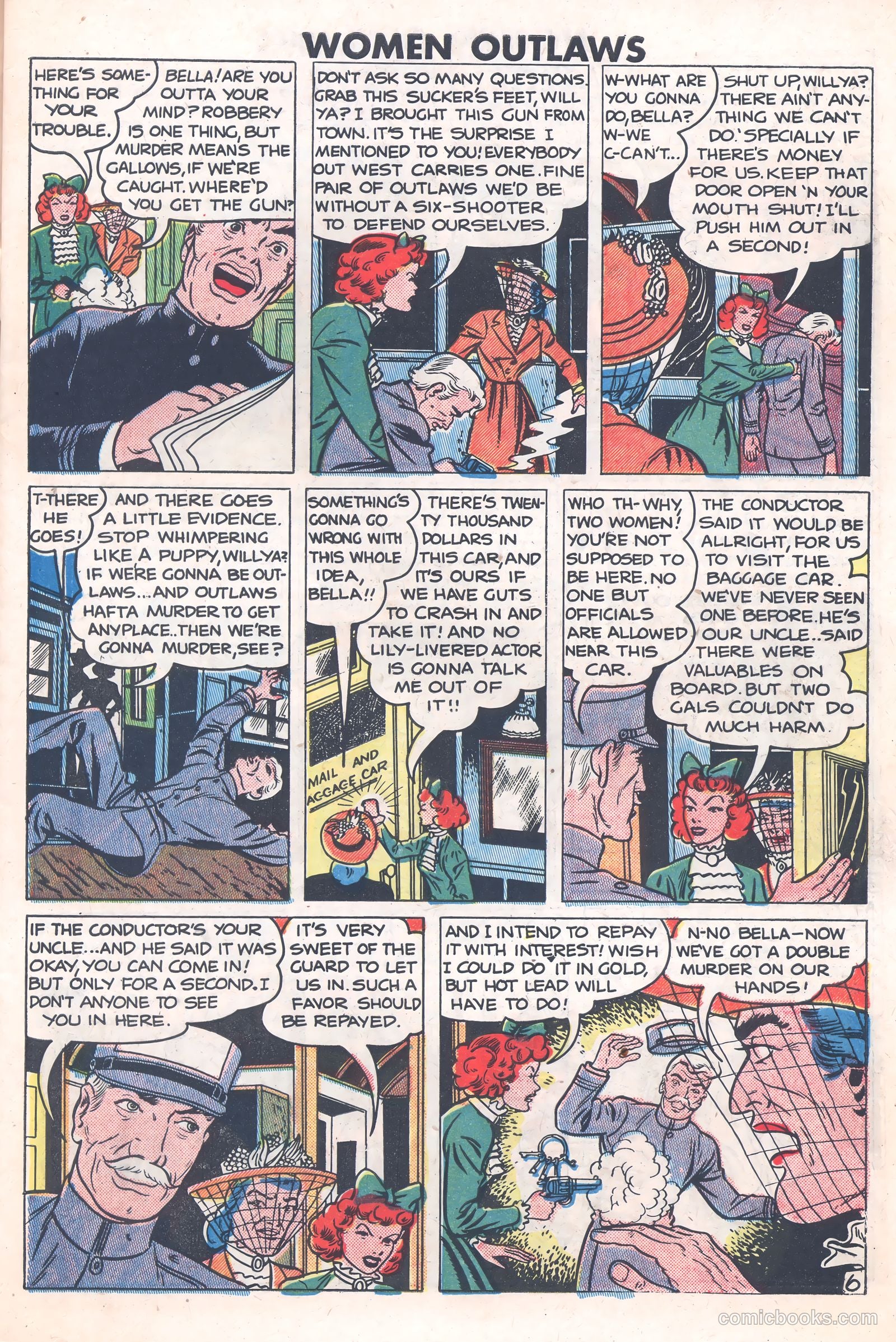 Women Outlaws #8 — page 7 of 36
