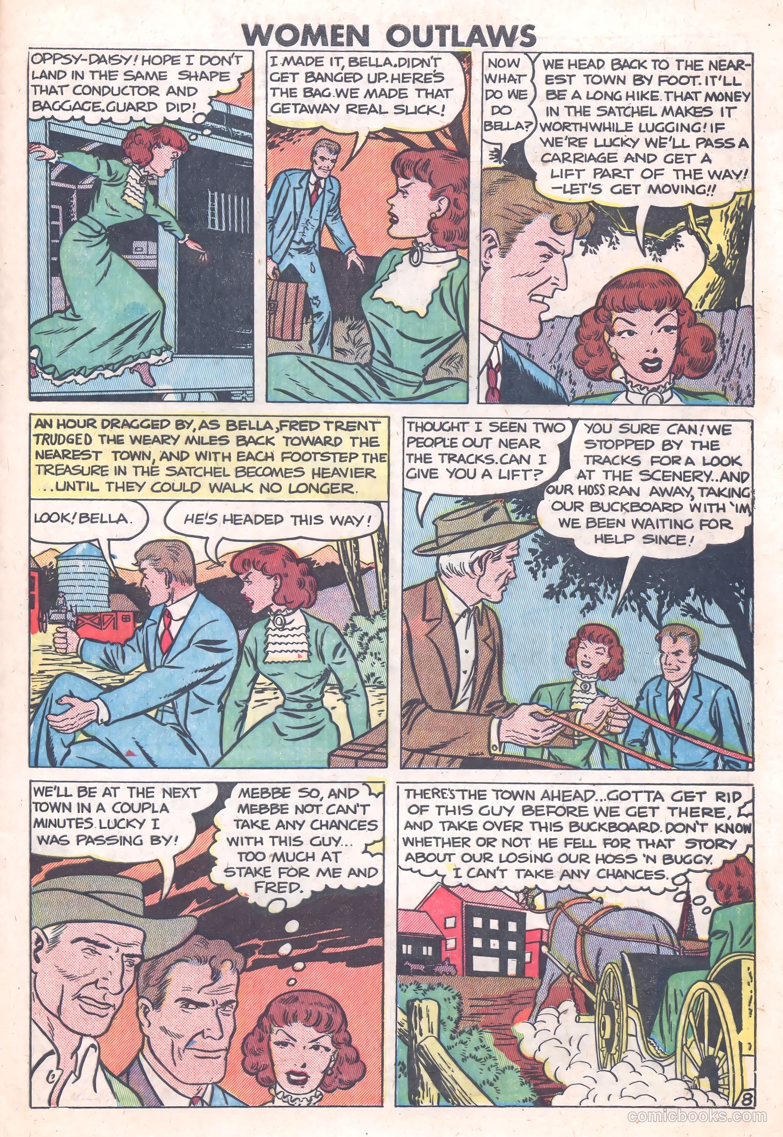 Women Outlaws #8 — page 9 of 36