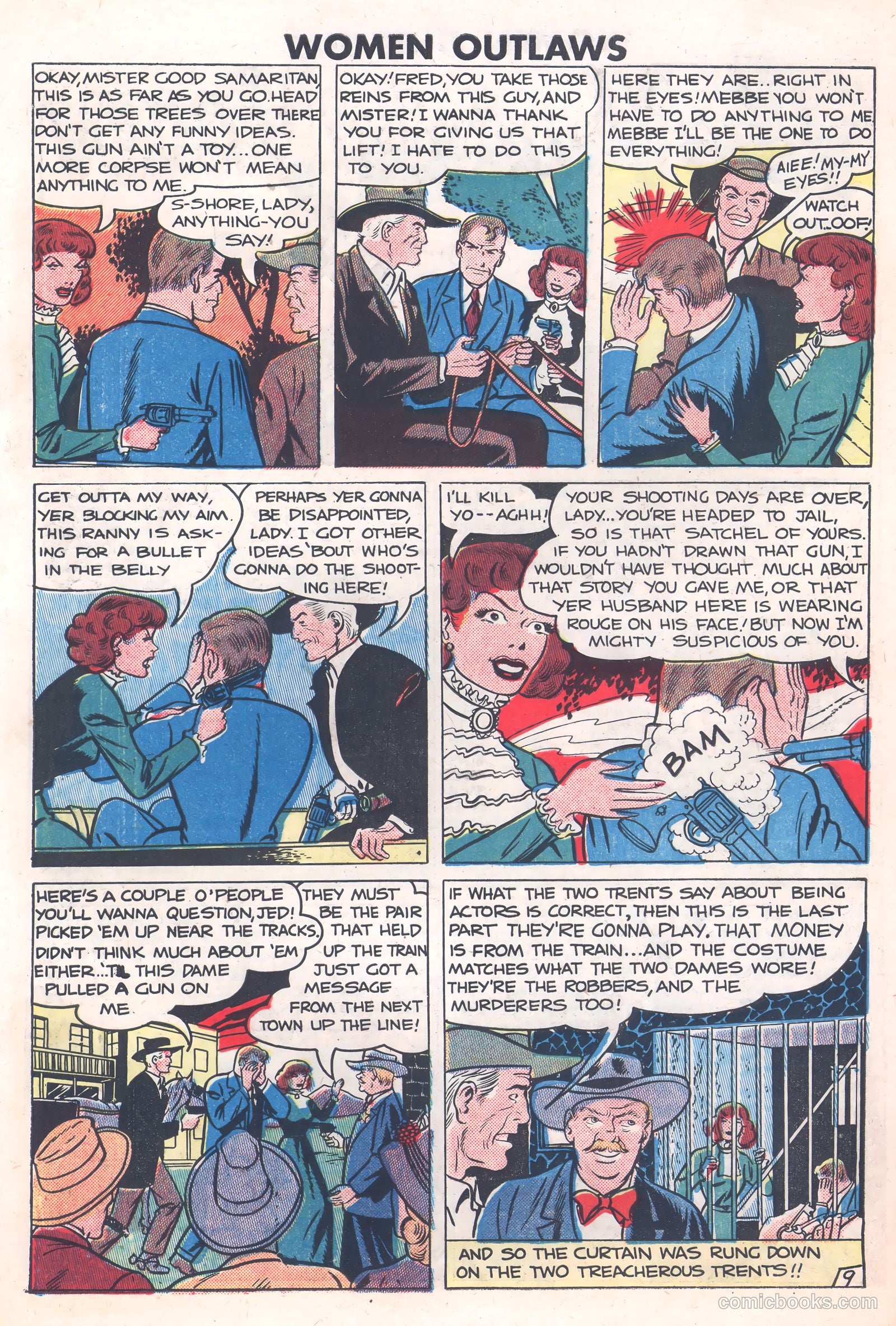 Women Outlaws #8 — page 10 of 36