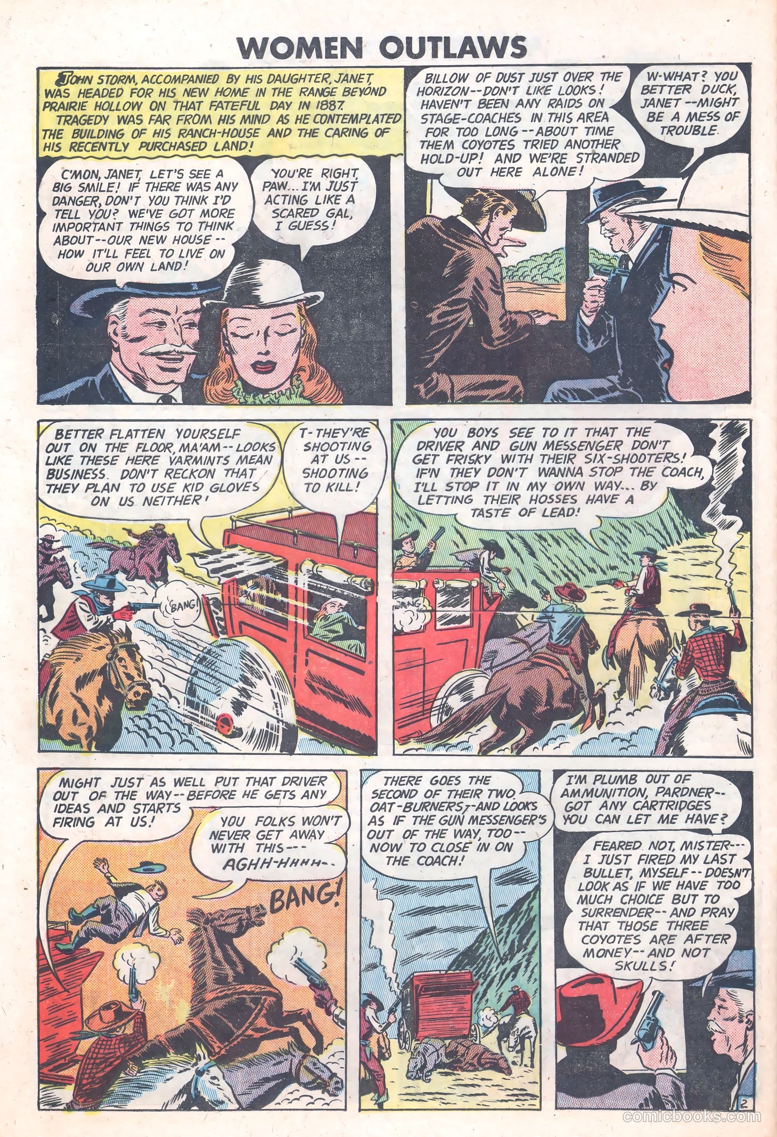 Women Outlaws #8 — page 12 of 36