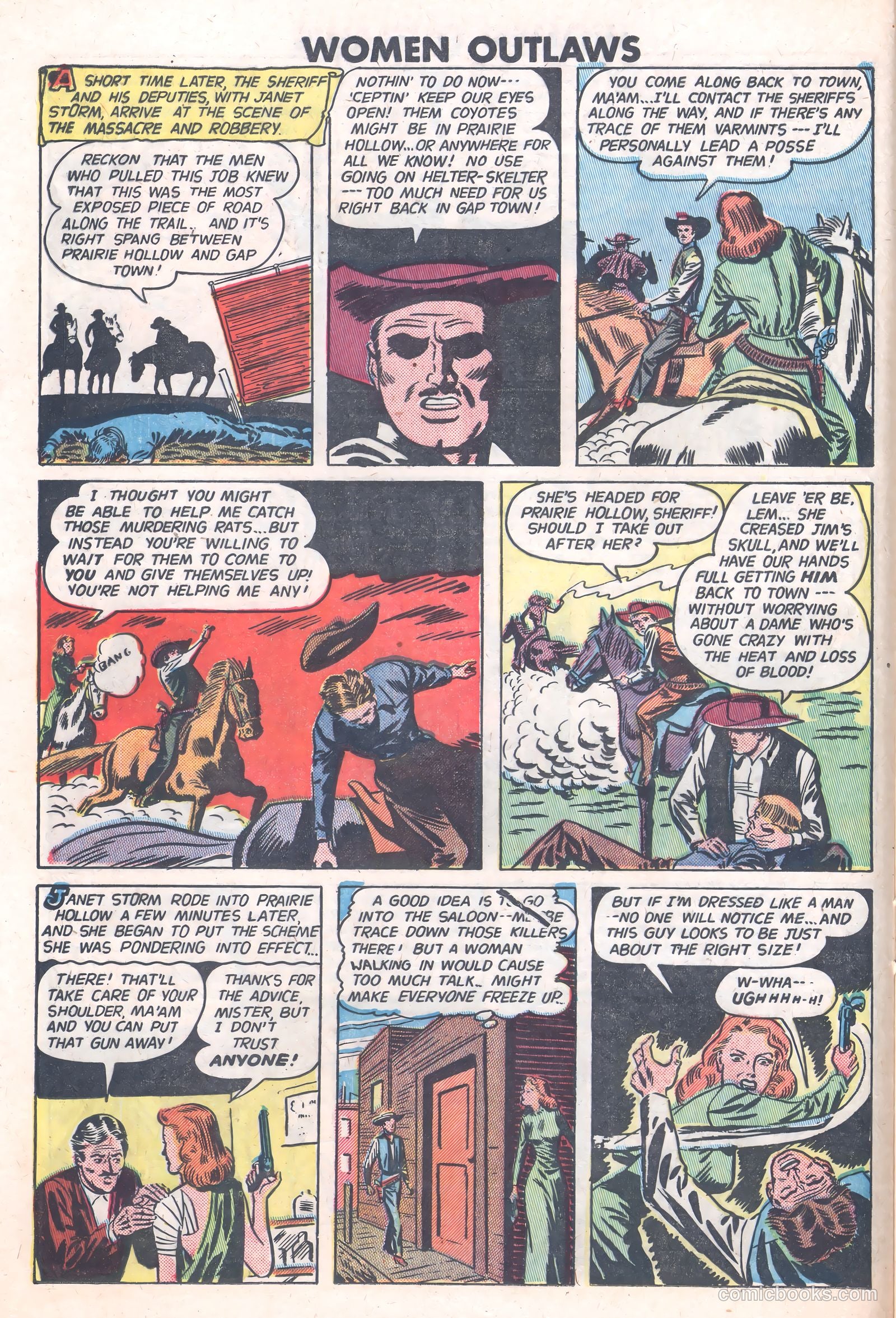 Women Outlaws #8 — page 16 of 36