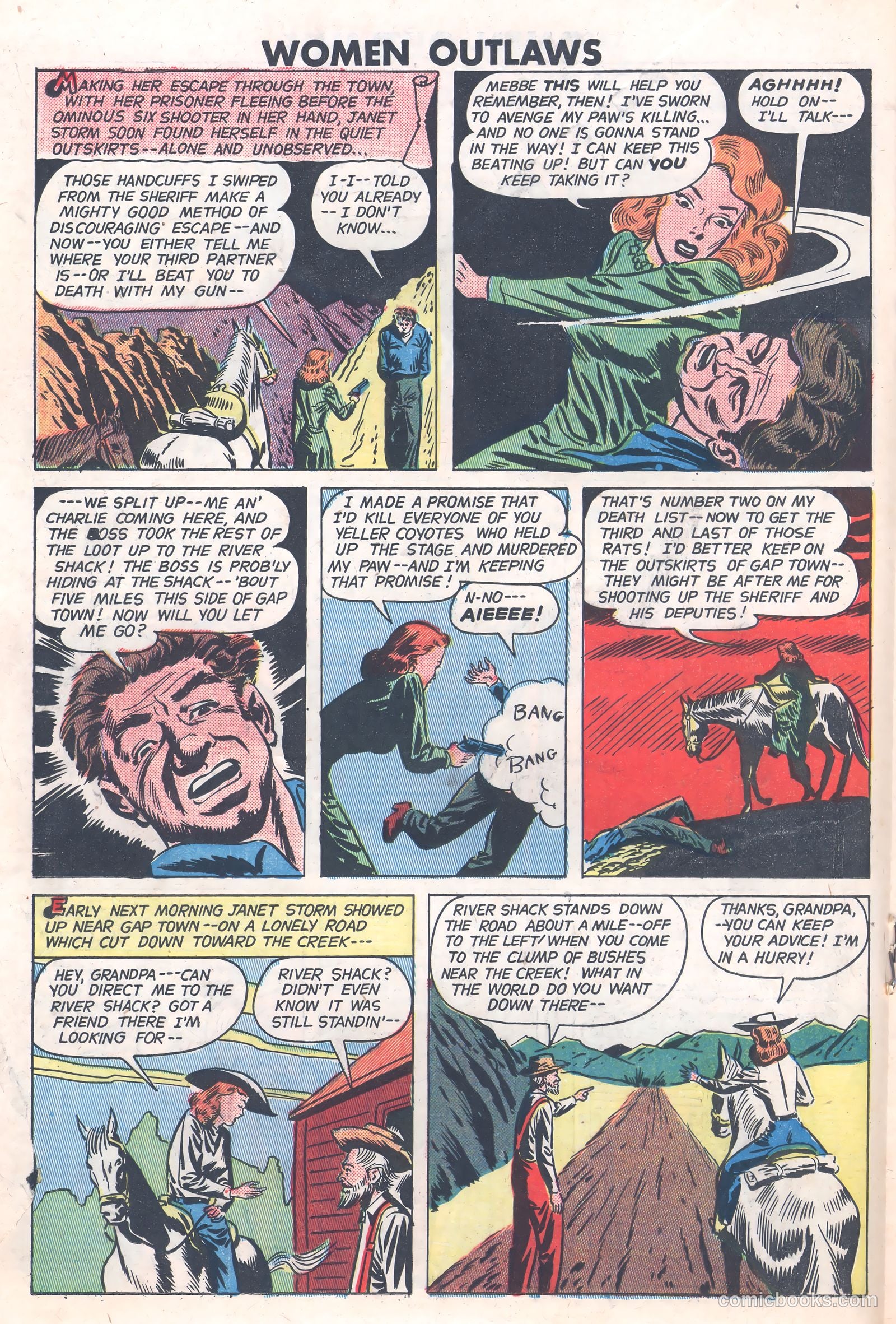 Women Outlaws #8 — page 18 of 36