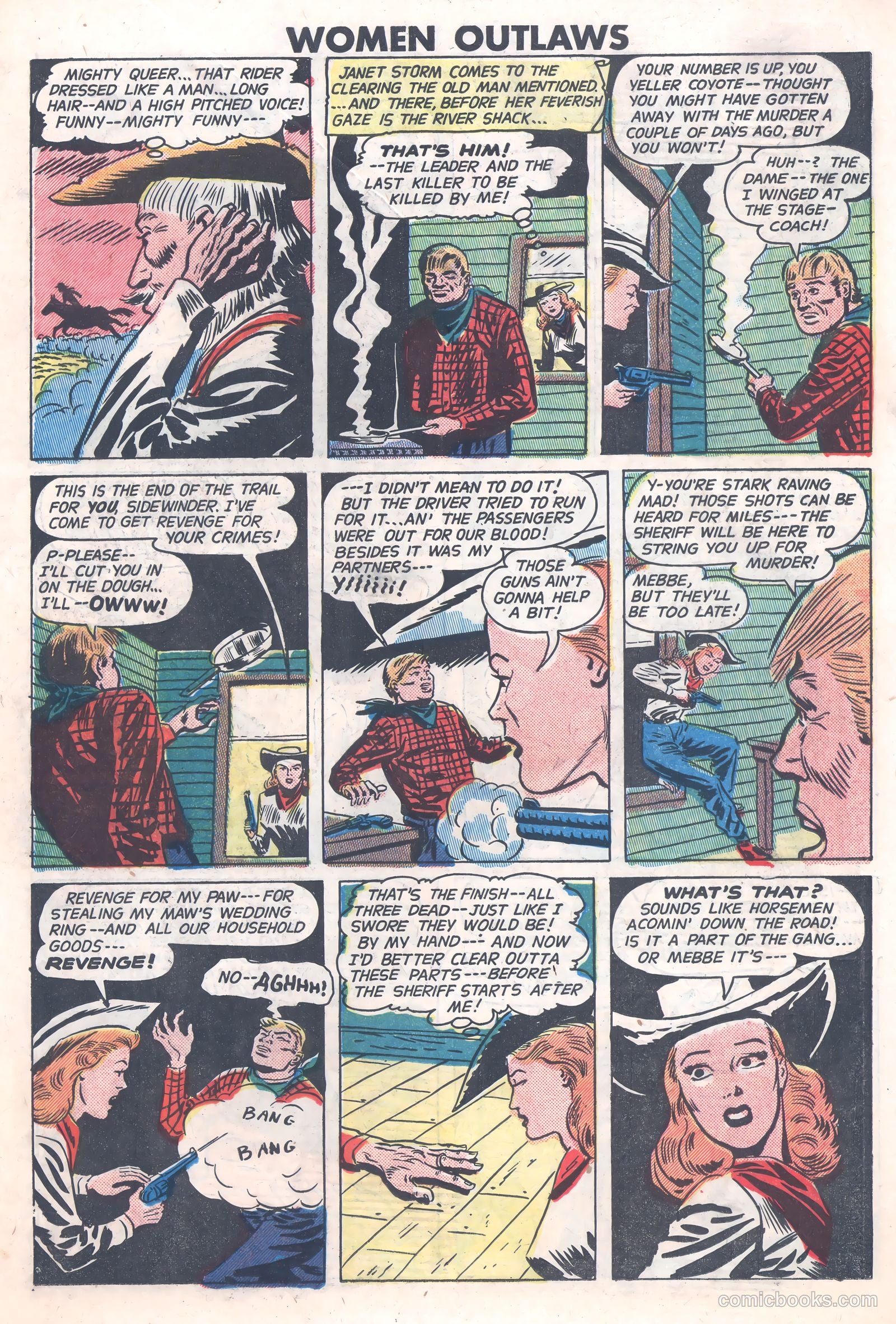 Women Outlaws #8 — page 19 of 36