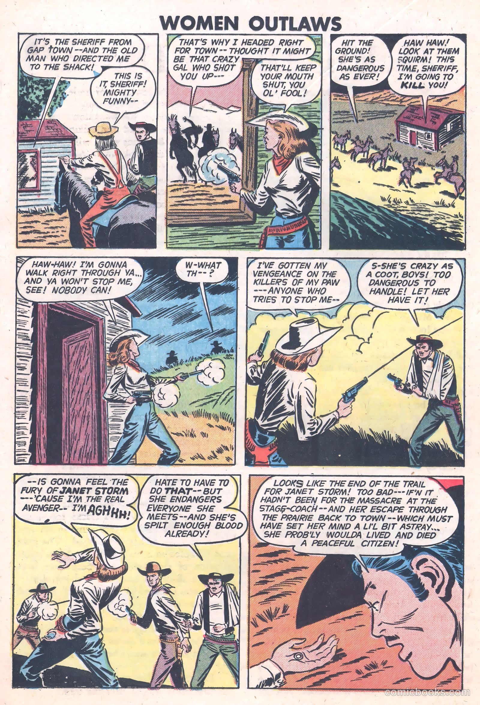 Women Outlaws #8 — page 20 of 36