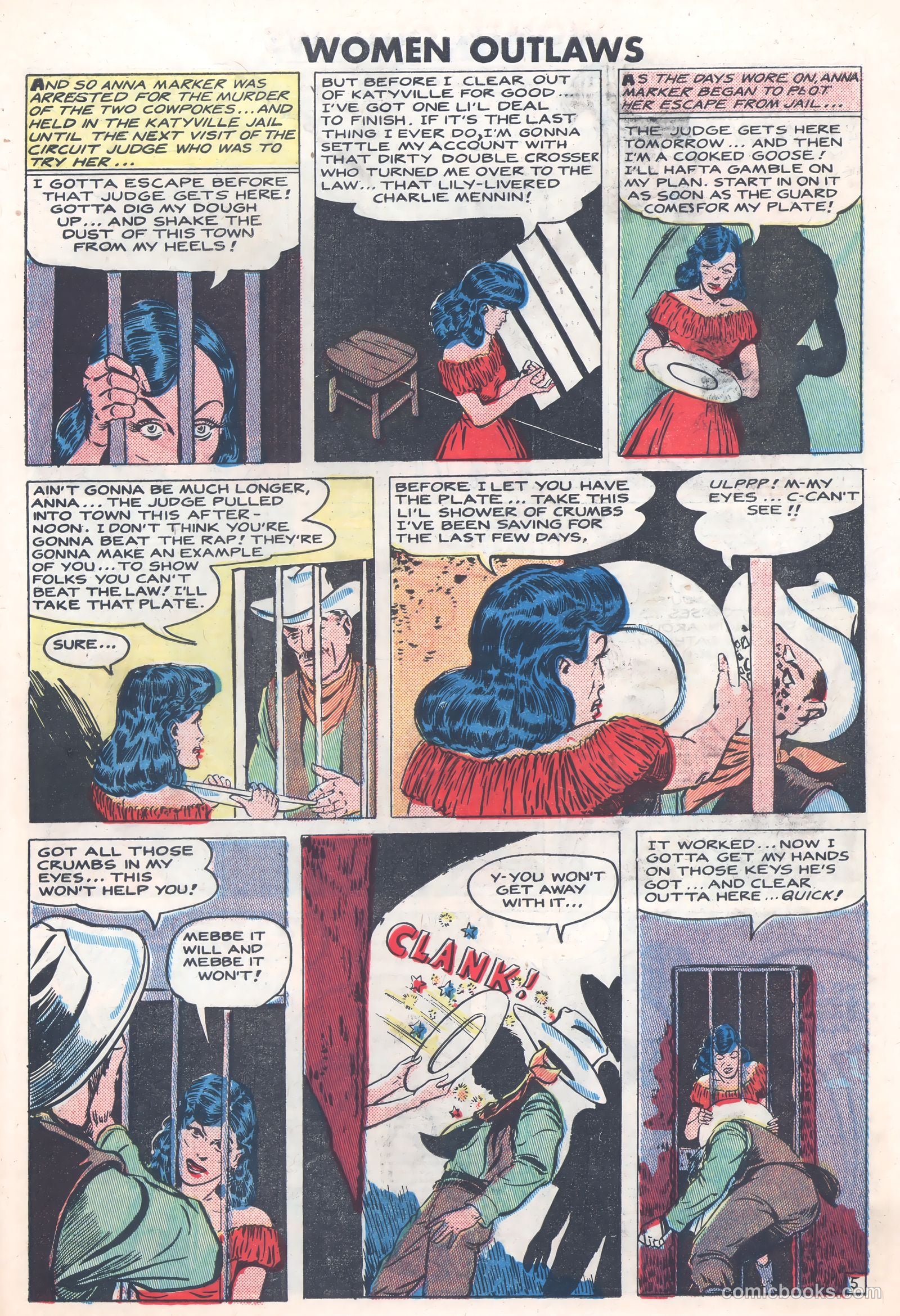 Women Outlaws #8 — page 27 of 36