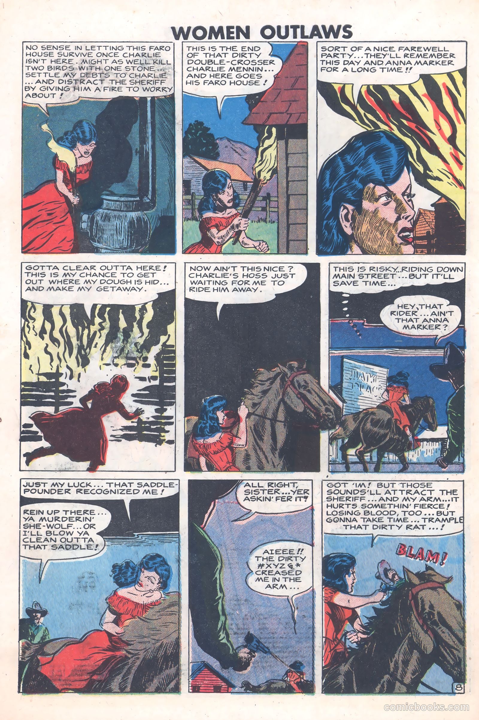 Women Outlaws #8 — page 30 of 36
