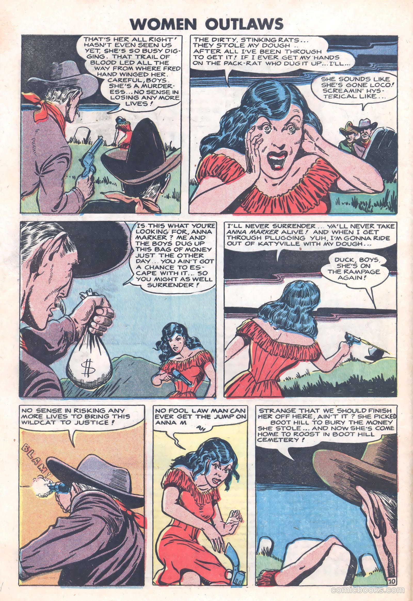 Women Outlaws #8 — page 32 of 36
