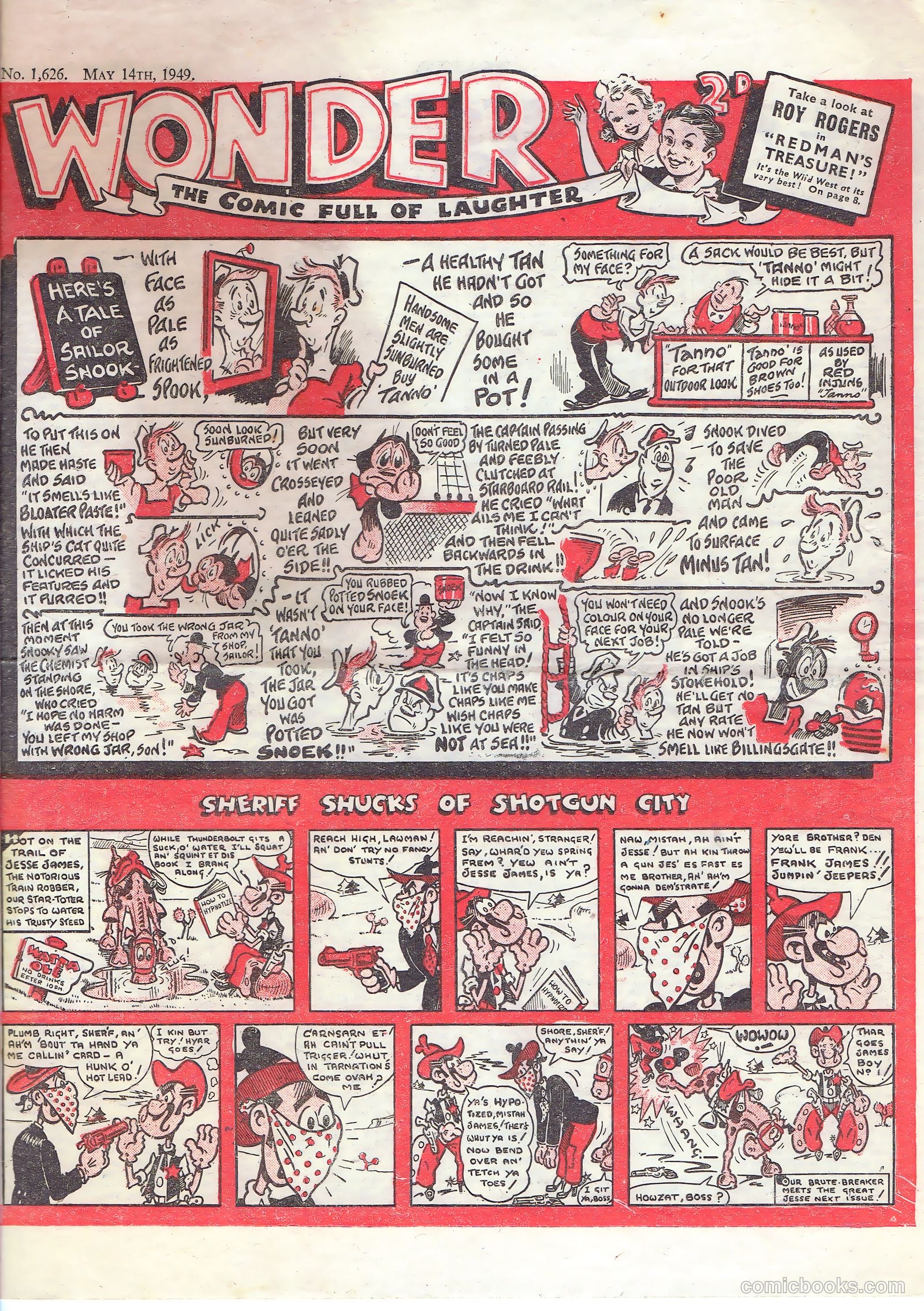 Wonder #1626 — page 1 of 8