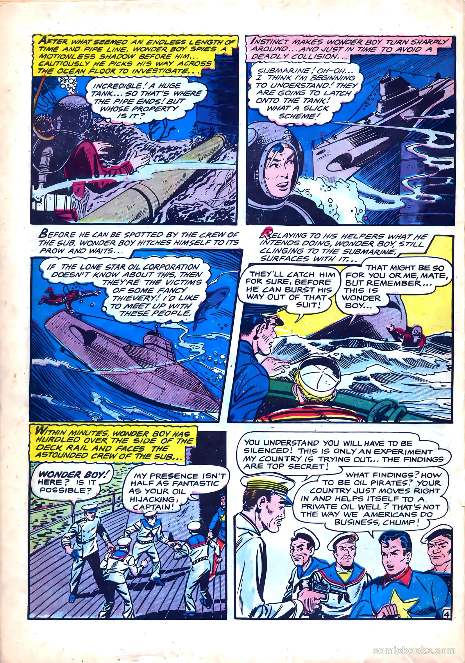 Wonder Boy #17 — page 33 of 37