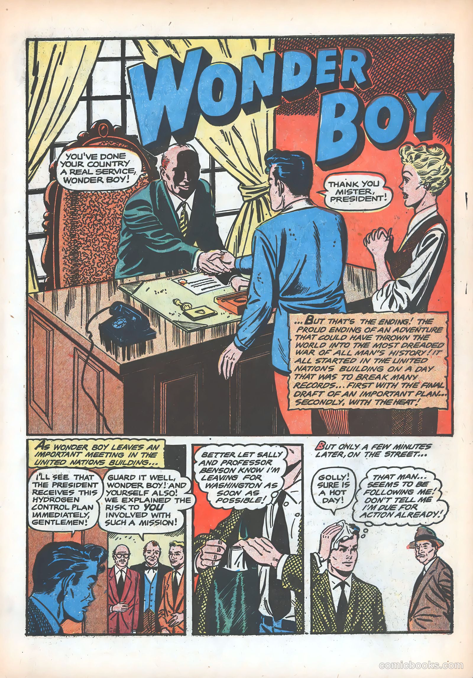 Wonder Boy #18 — page 3 of 36