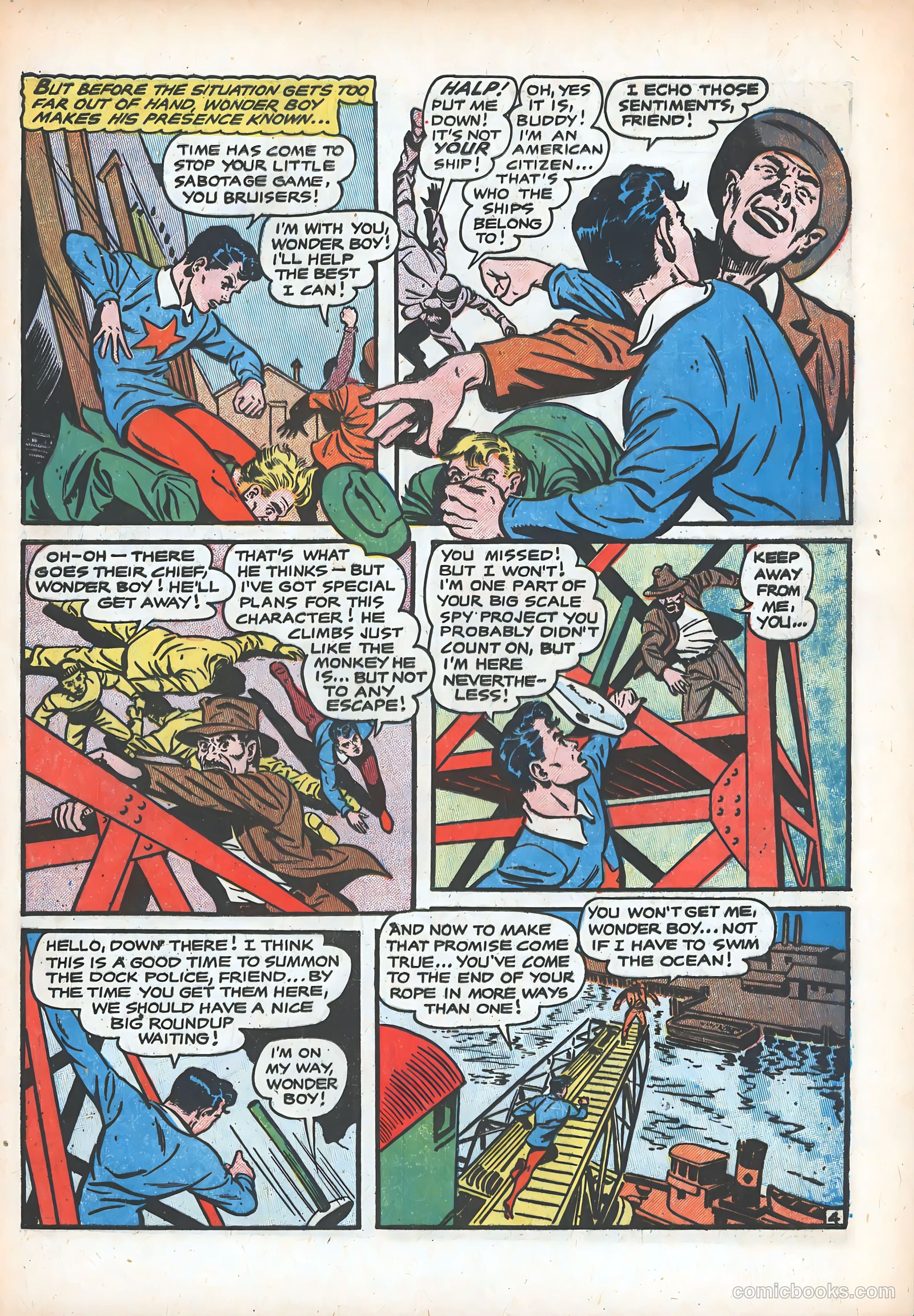 Wonder Boy #18 — page 33 of 36