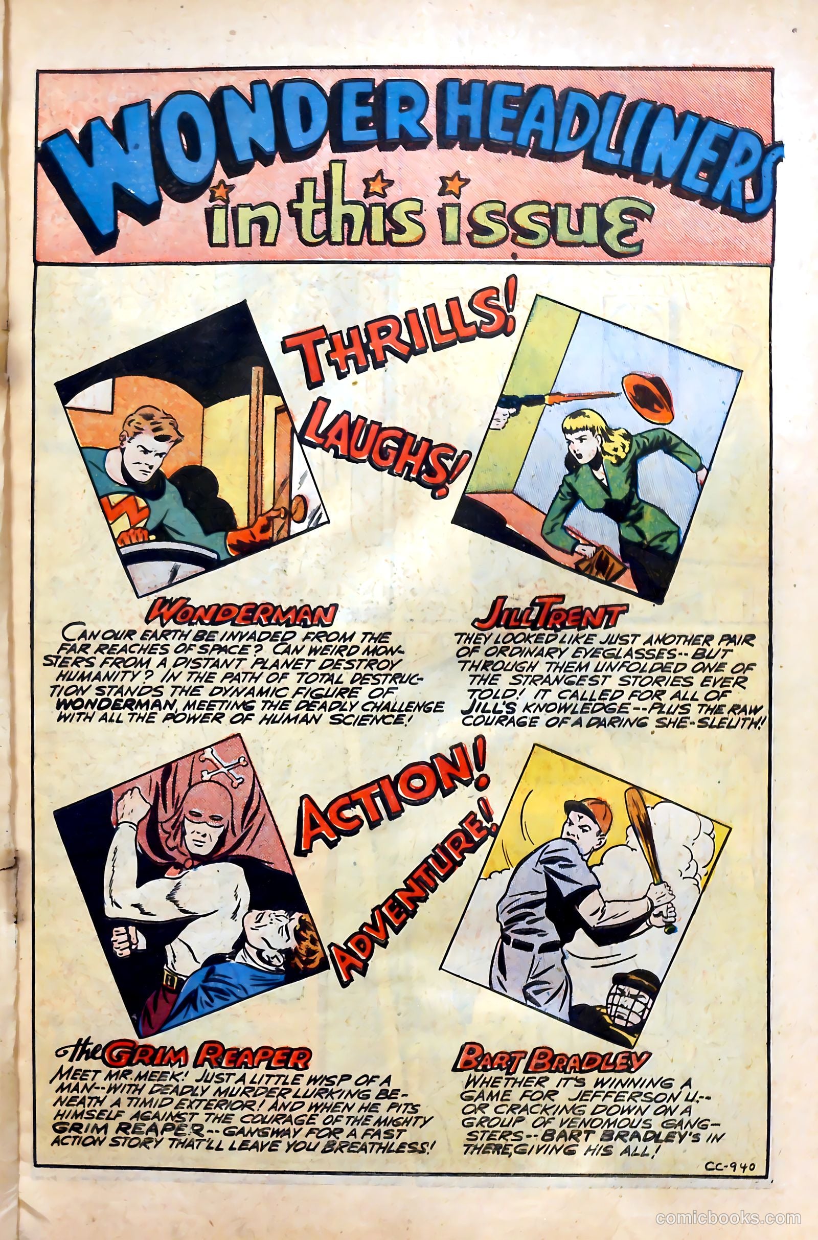 Wonder Comics #9 — page 3 of 51