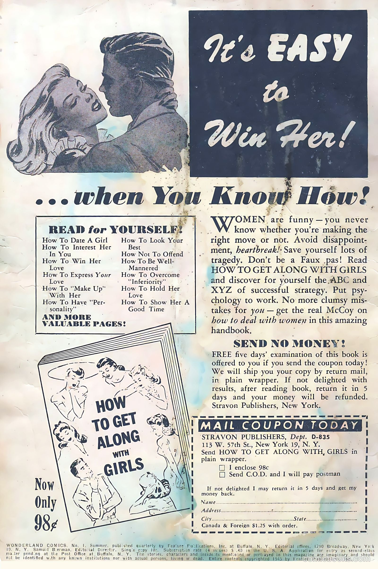 Wonderland Comics #1 — page 2 of 52