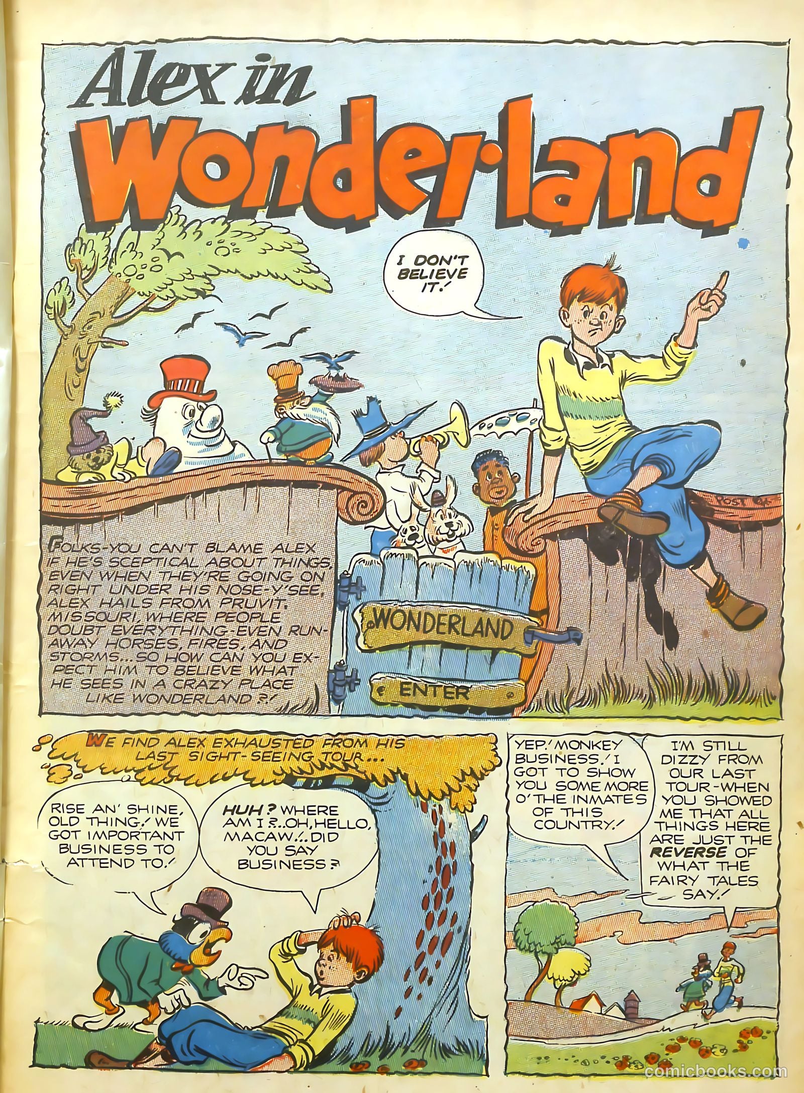 Wonderland Comics #3 — page 4 of 53