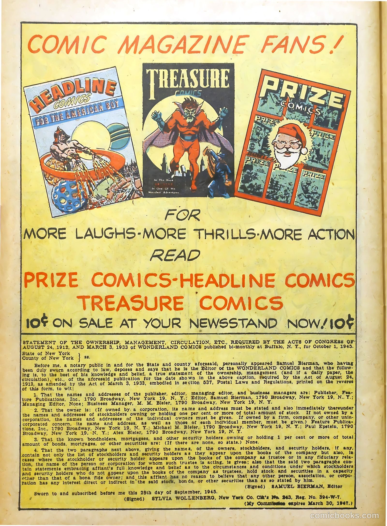 Wonderland Comics #3 — page 43 of 53