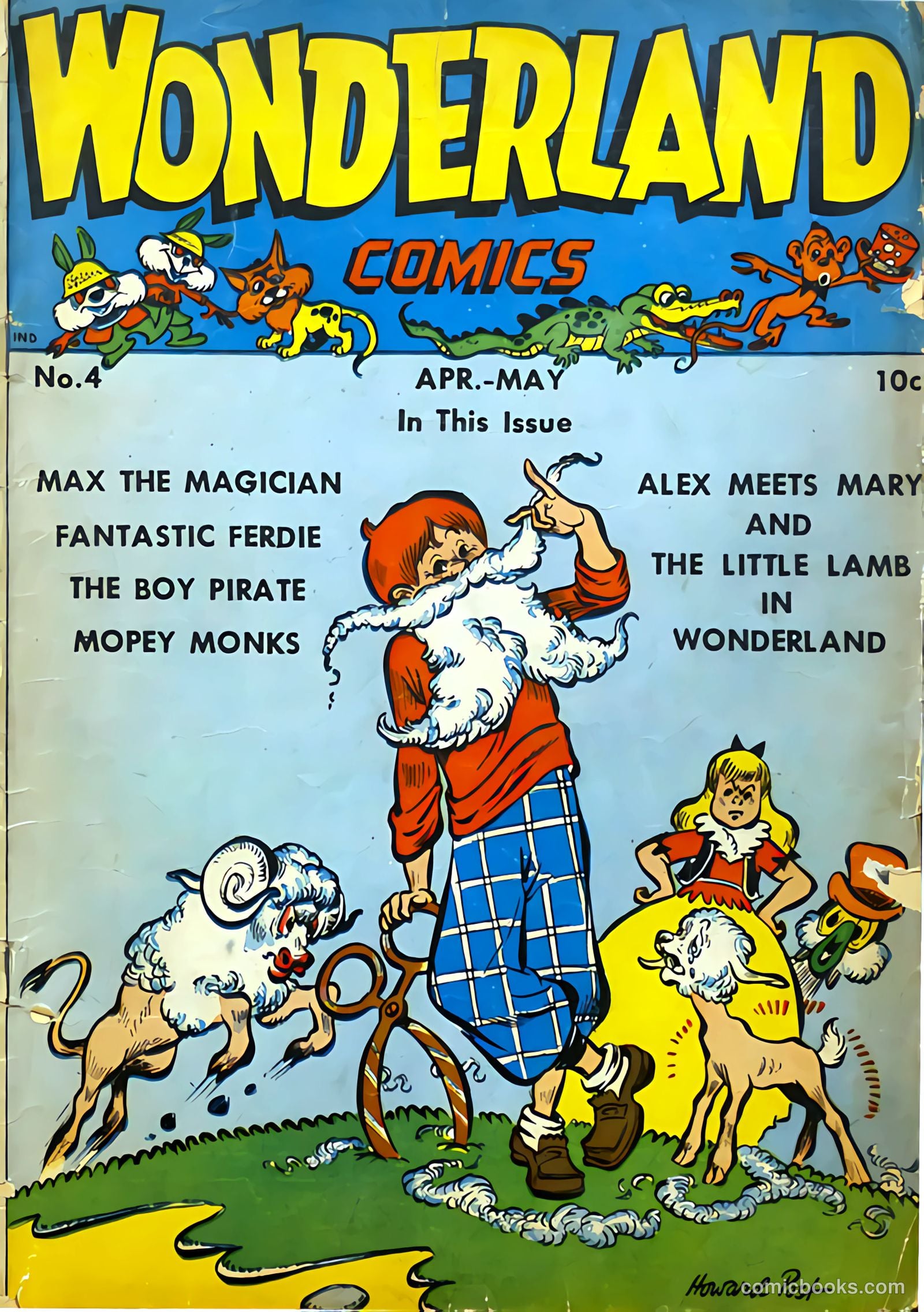 Wonderland Comics #4 — page 1 of 54