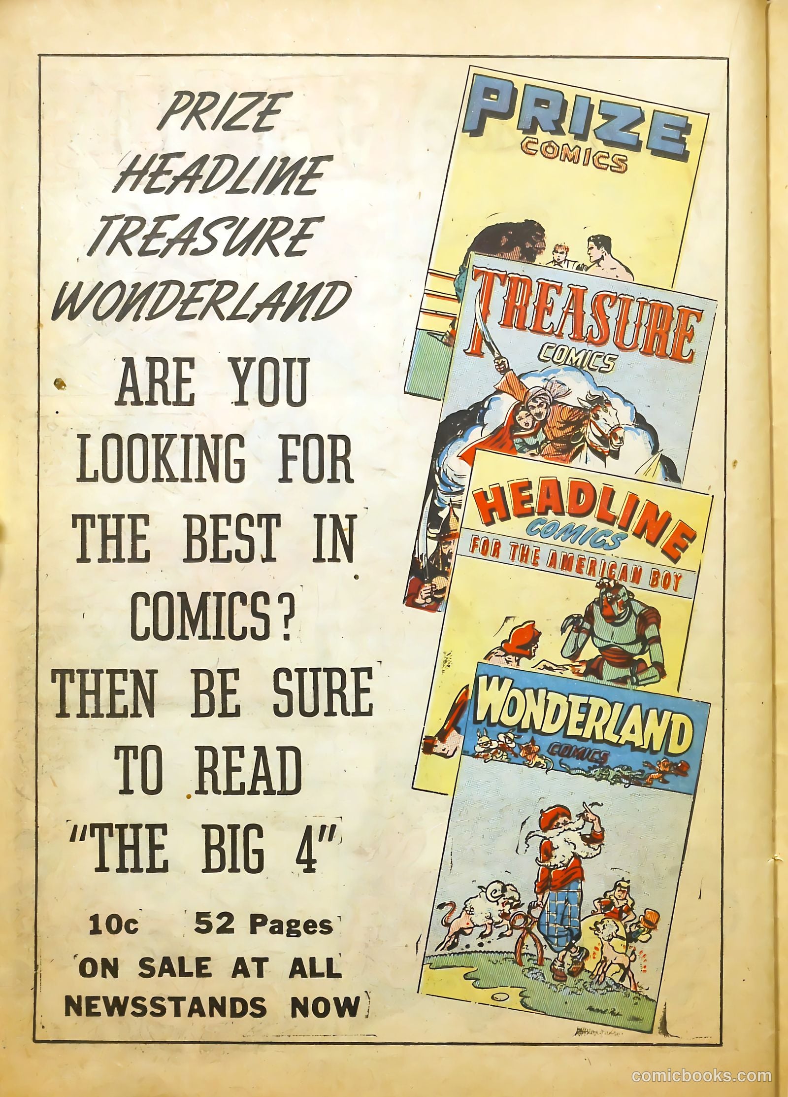 Wonderland Comics #4 — page 35 of 54