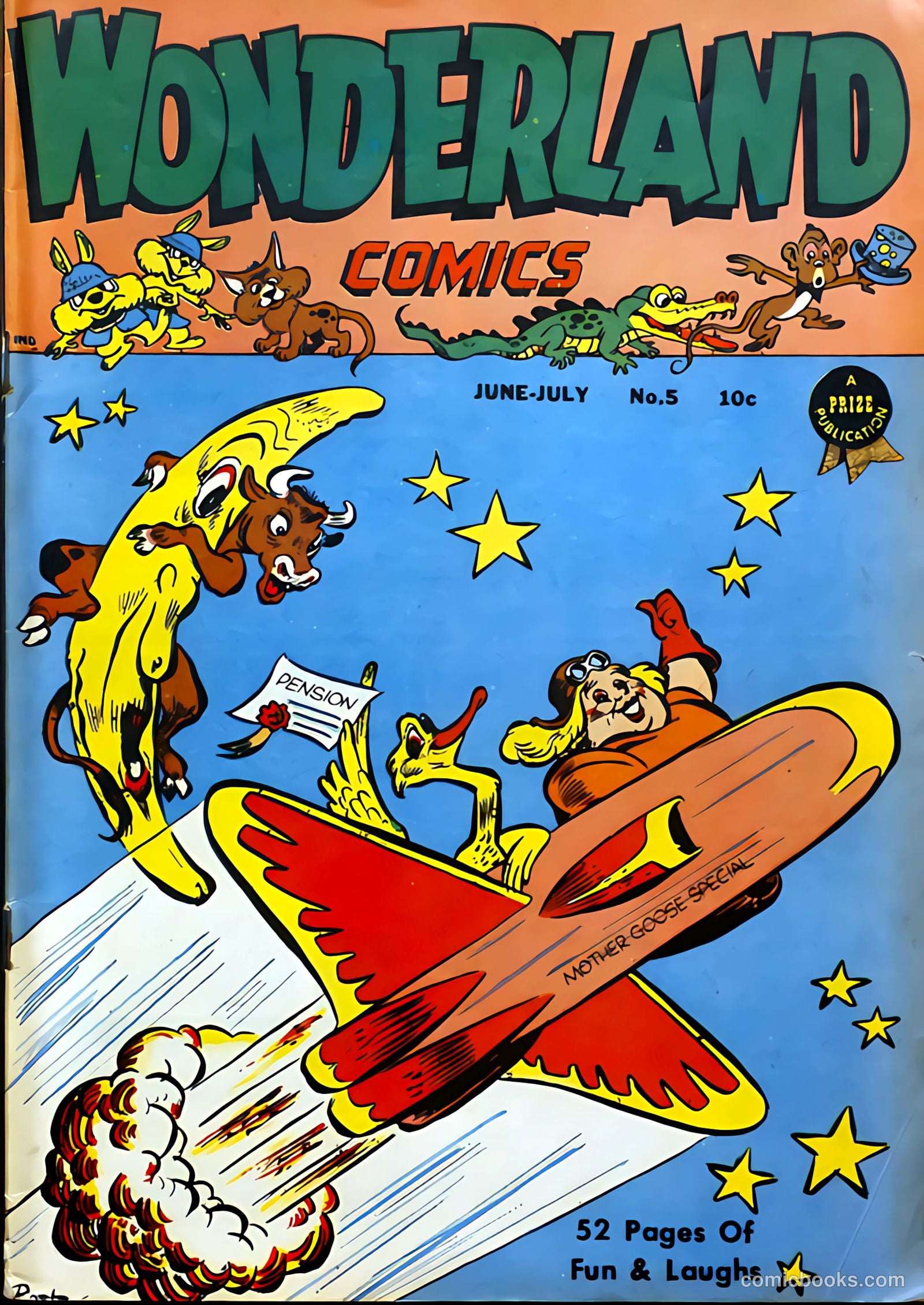 Wonderland Comics #5 — page 1 of 53