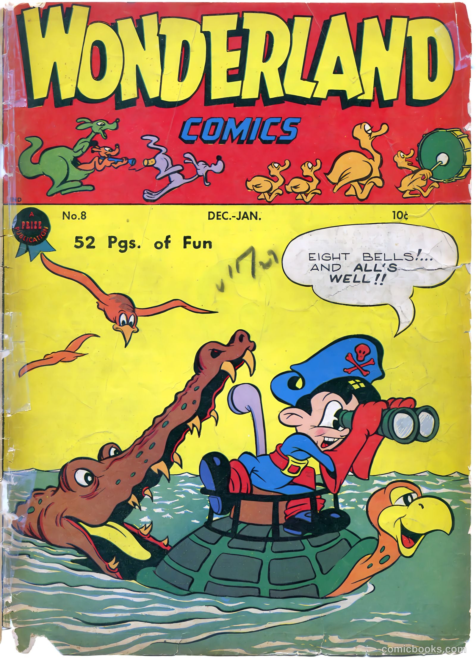 Wonderland Comics #8 — page 1 of 52