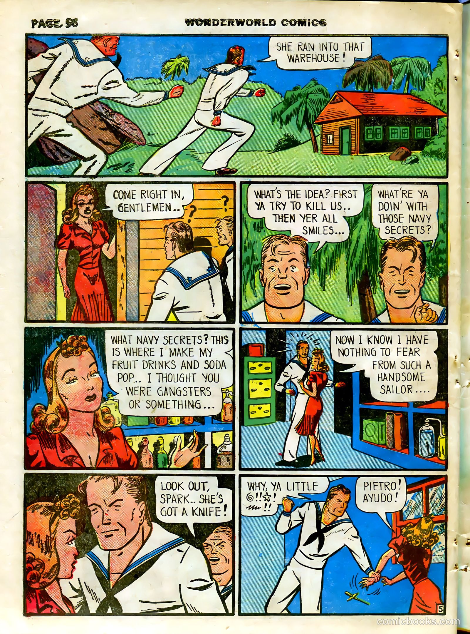 Wonderworld Comics #10 — page 58 of 68