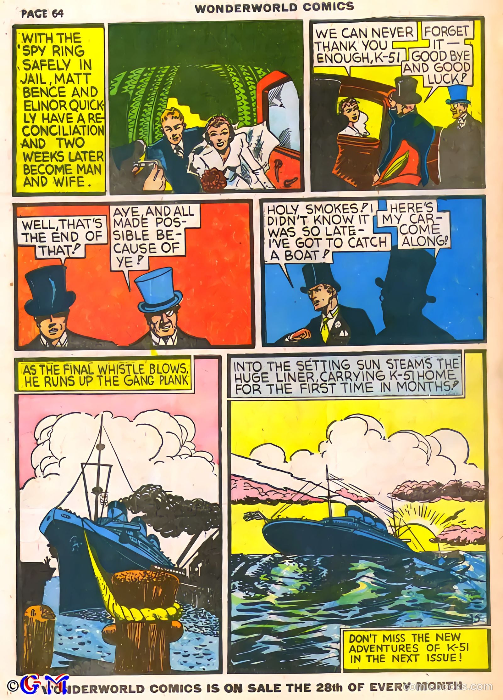 Wonderworld Comics #12 — page 66 of 68