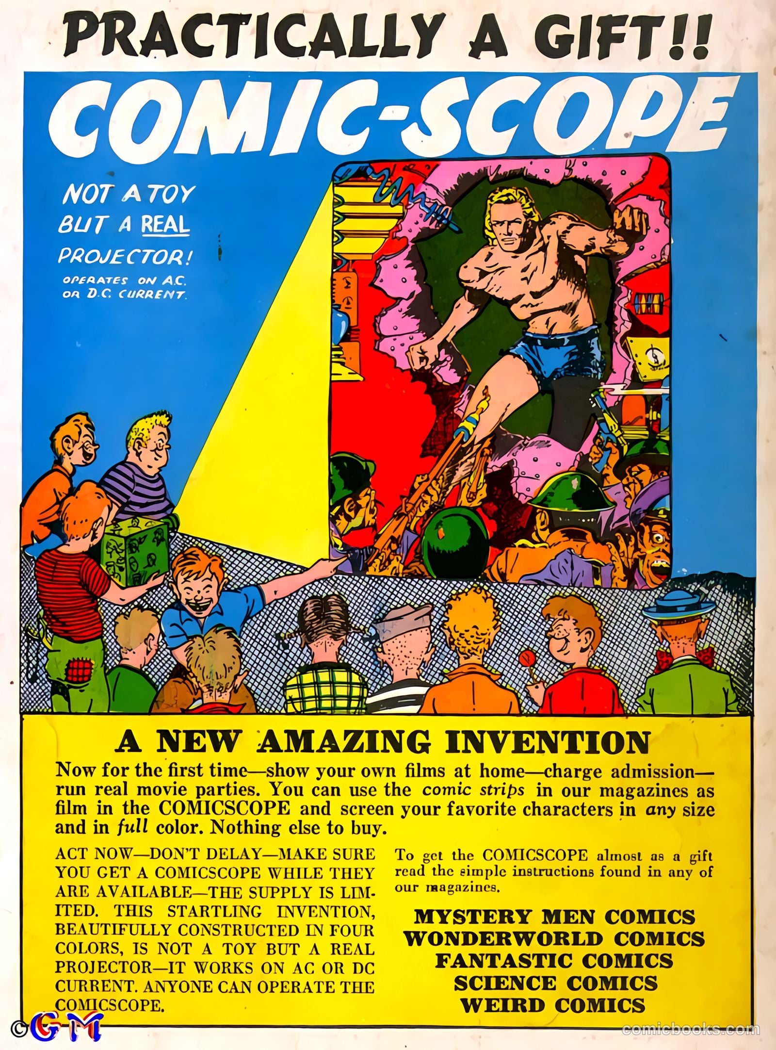 Wonderworld Comics #12 — page 68 of 68