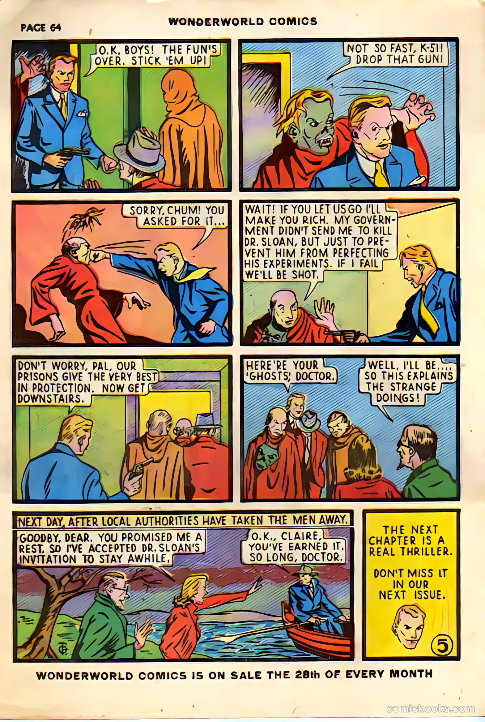 Wonderworld Comics #13 — page 64 of 66