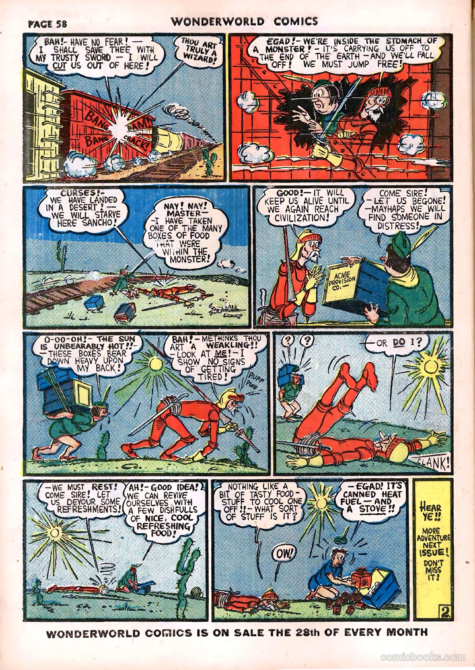 Wonderworld Comics #14 — page 60 of 69