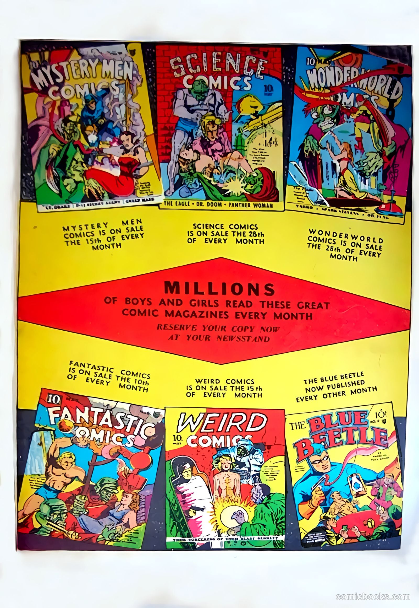 Wonderworld Comics #14 — page 67 of 69