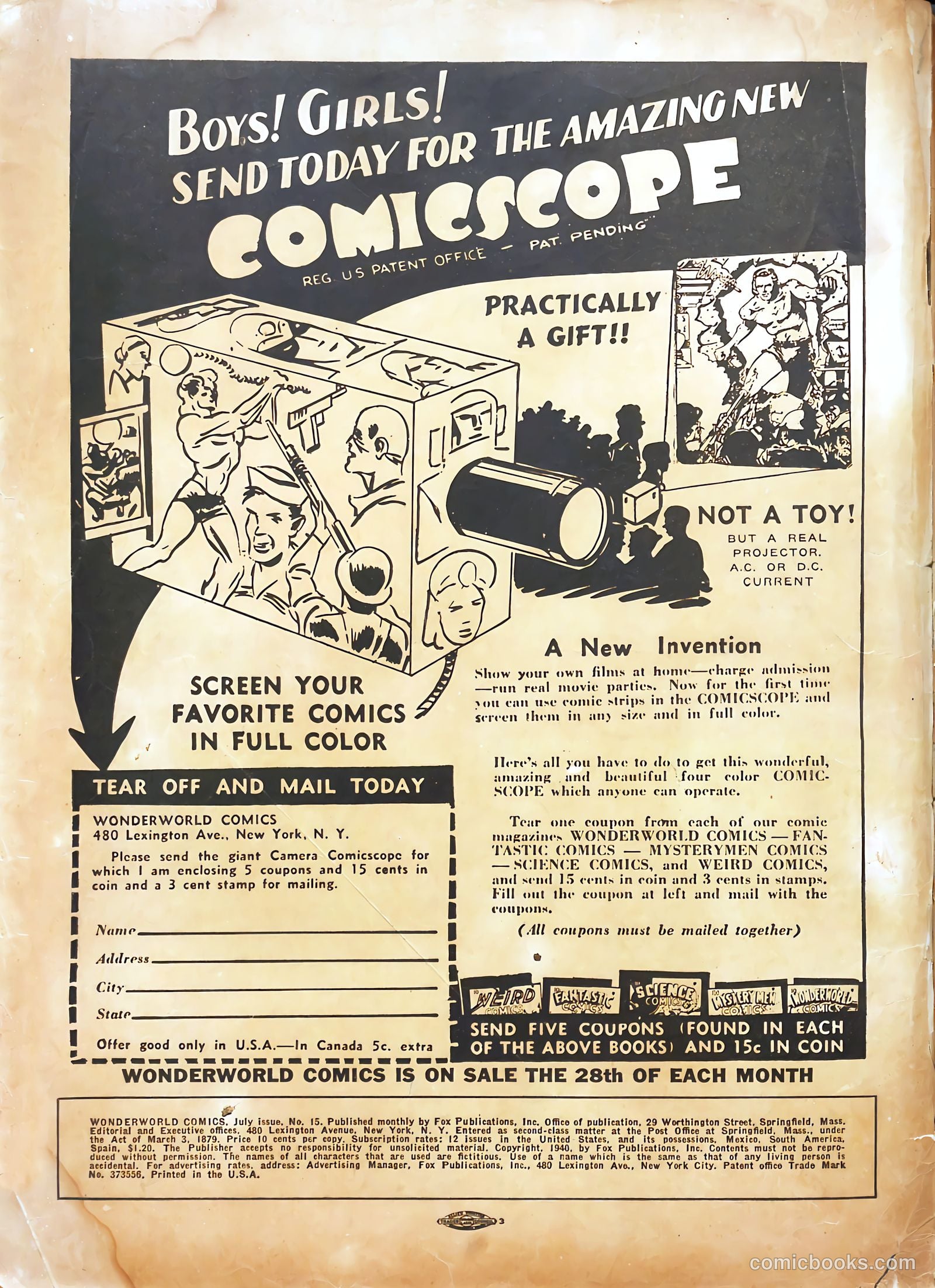 Wonderworld Comics #15 — page 2 of 68