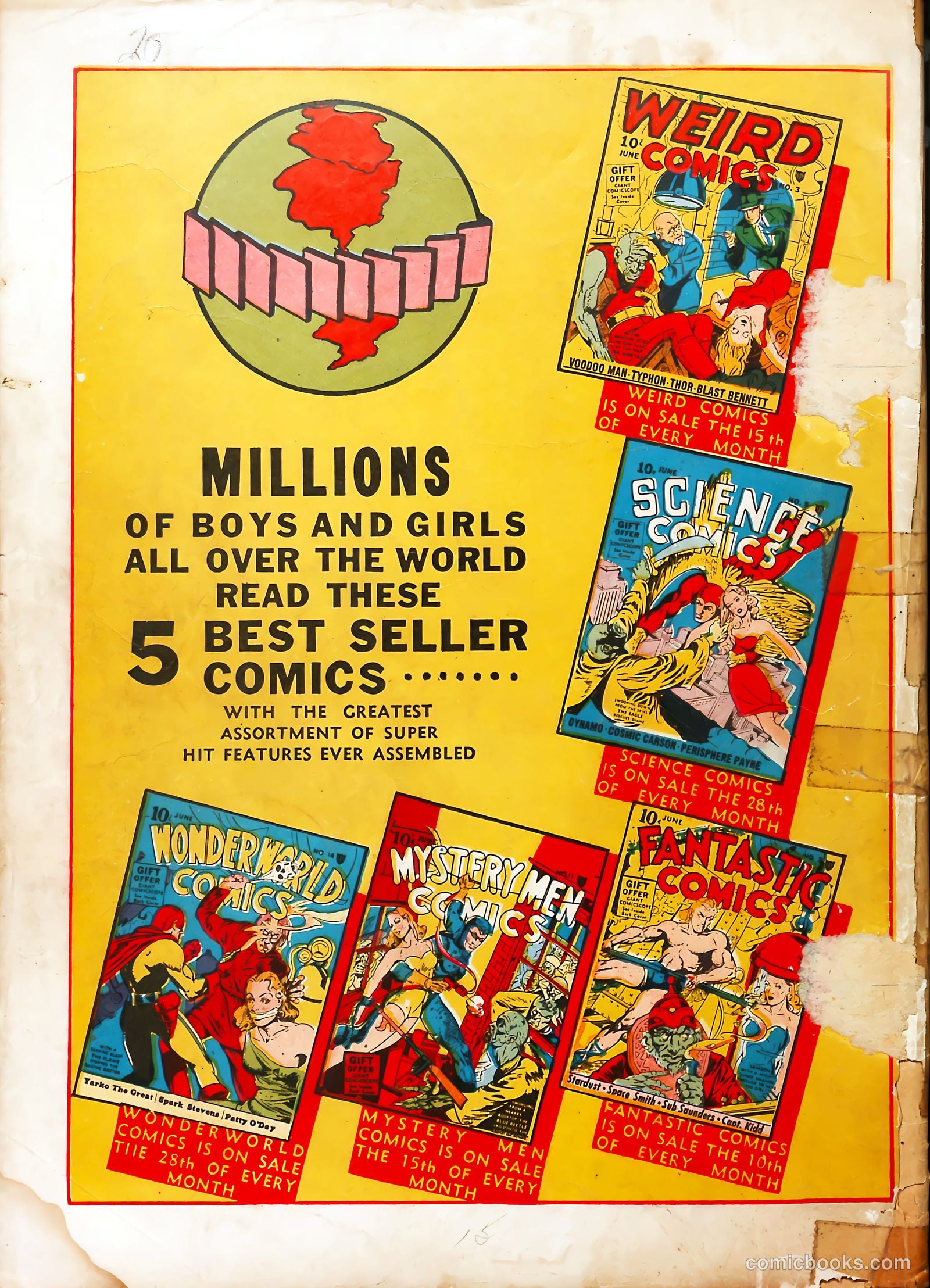 Wonderworld Comics #15 — page 68 of 68