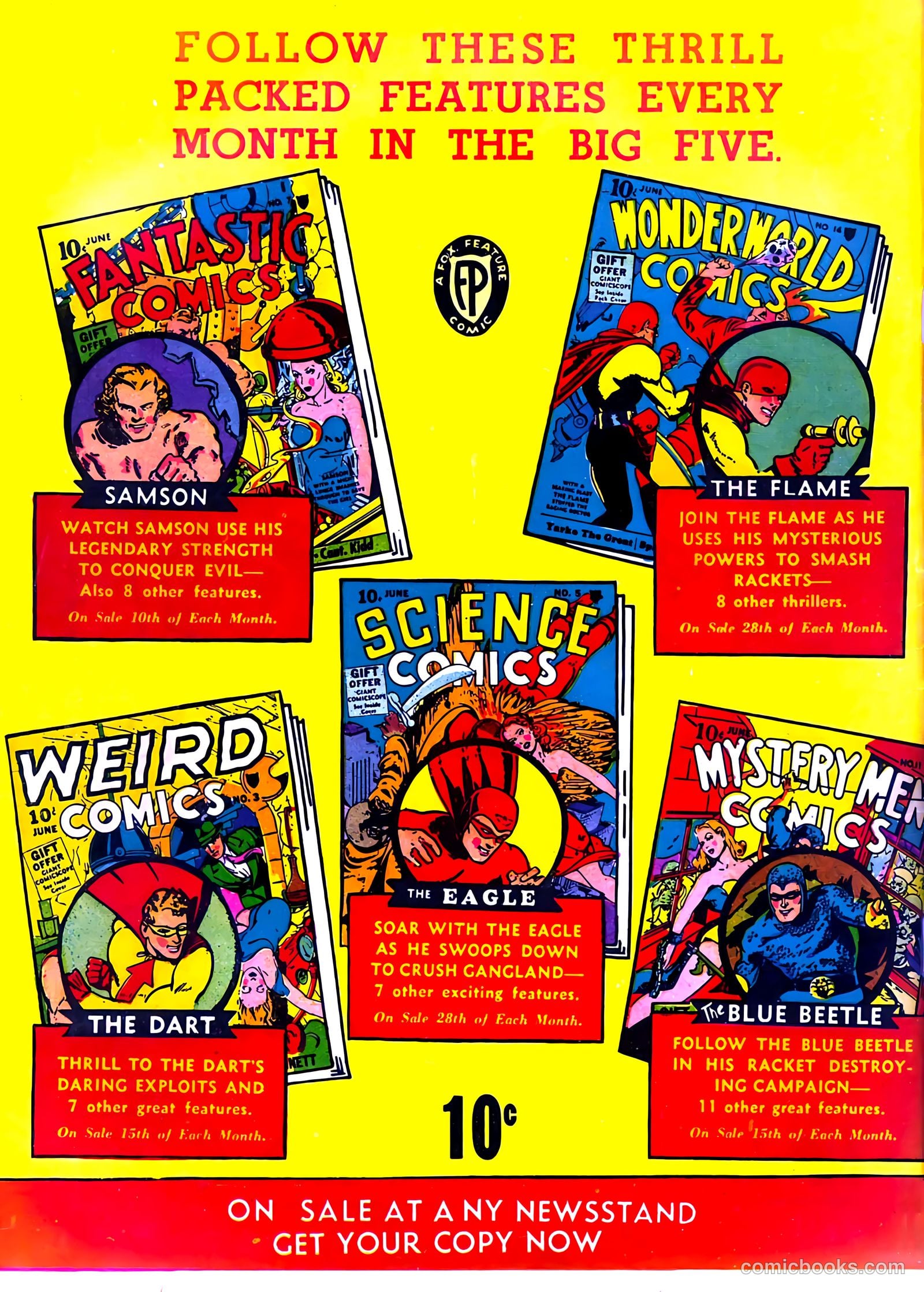 Wonderworld Comics #17 — page 68 of 68