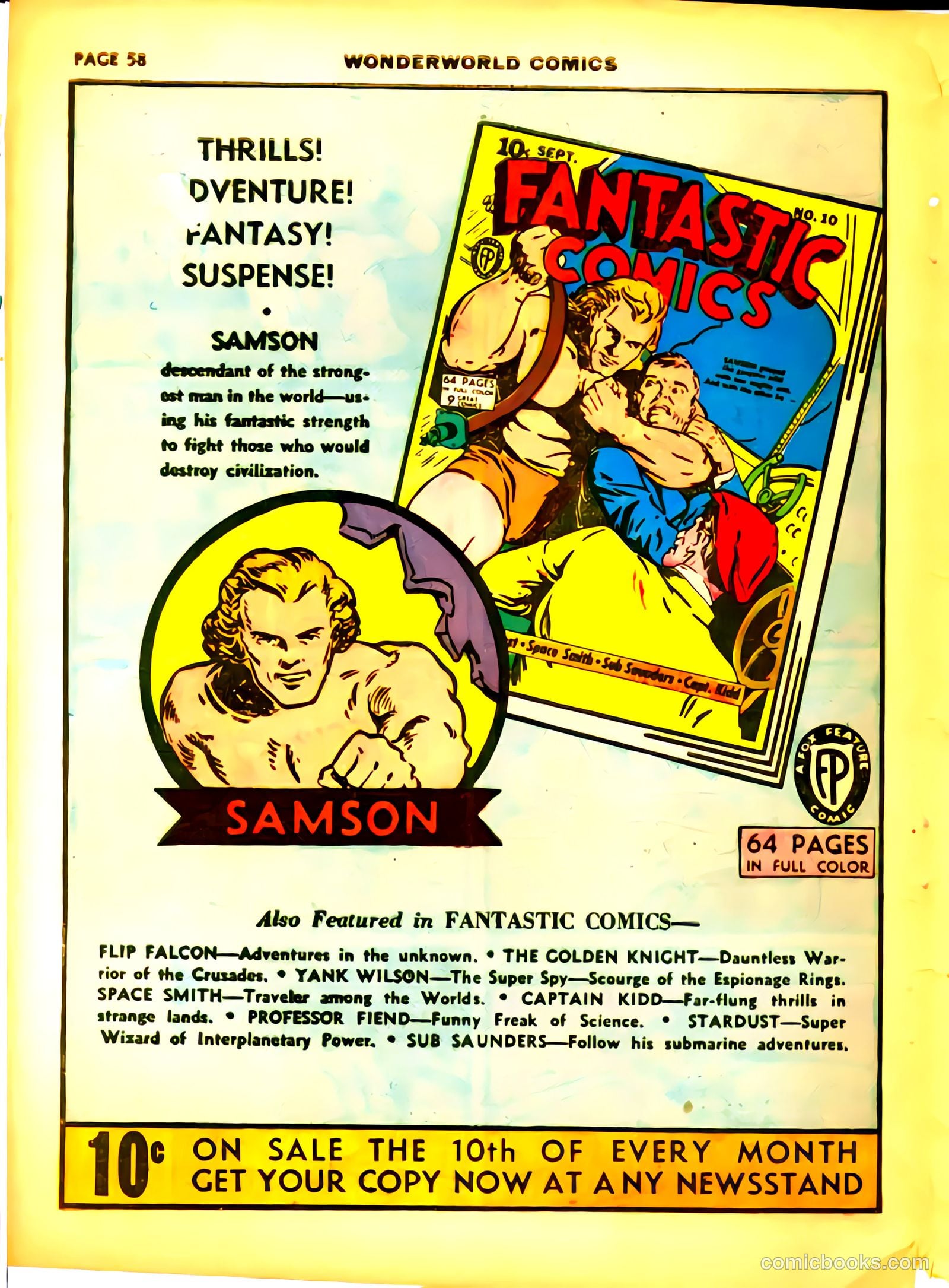 Wonderworld Comics #18 — page 60 of 68