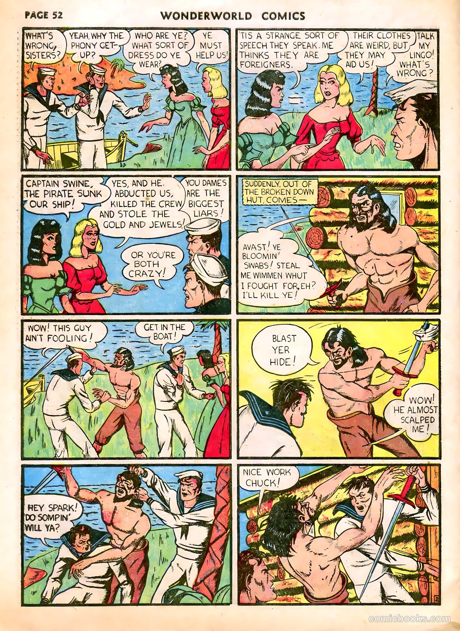 Wonderworld Comics #20 — page 55 of 69