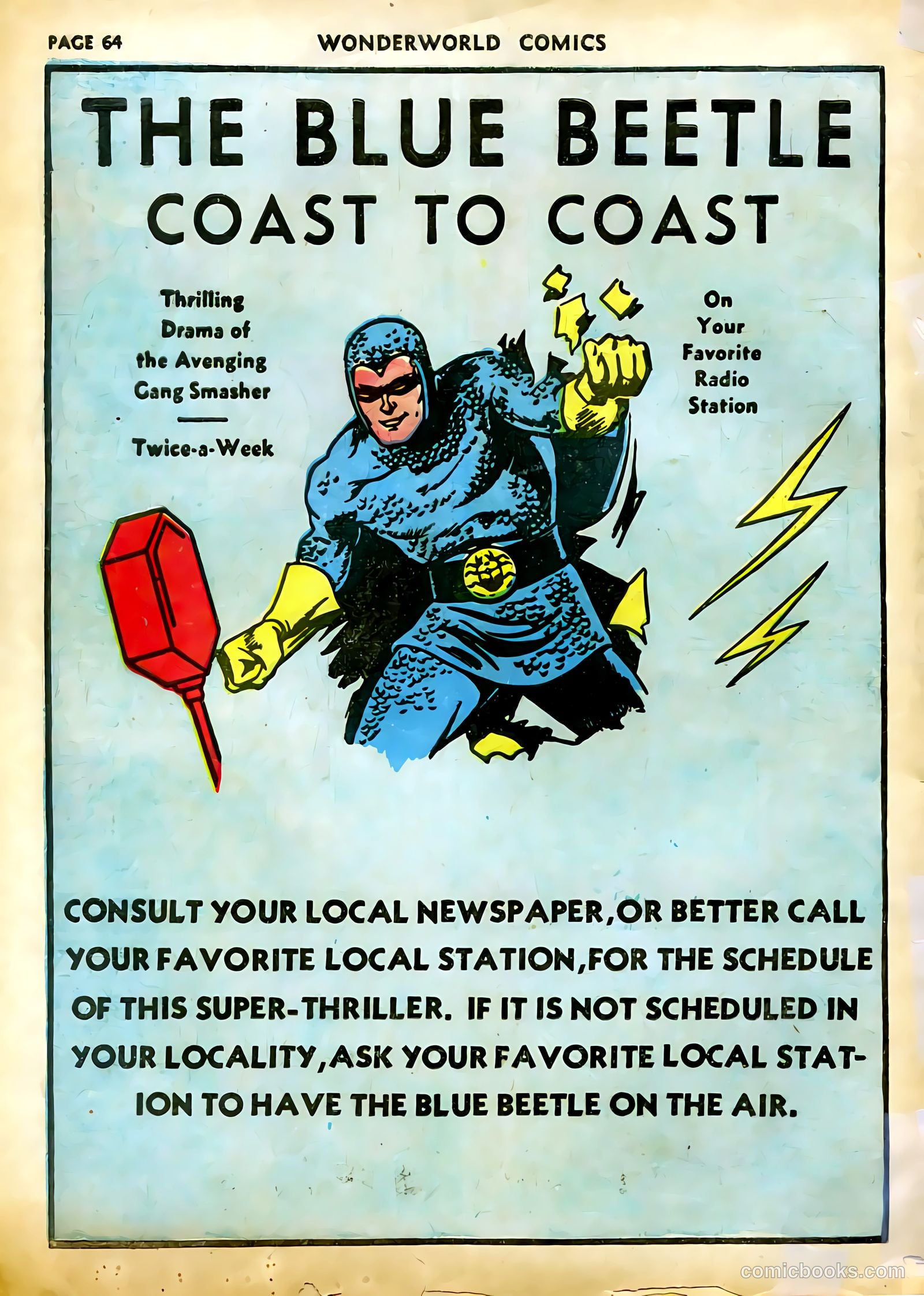 Wonderworld Comics #20 — page 67 of 69