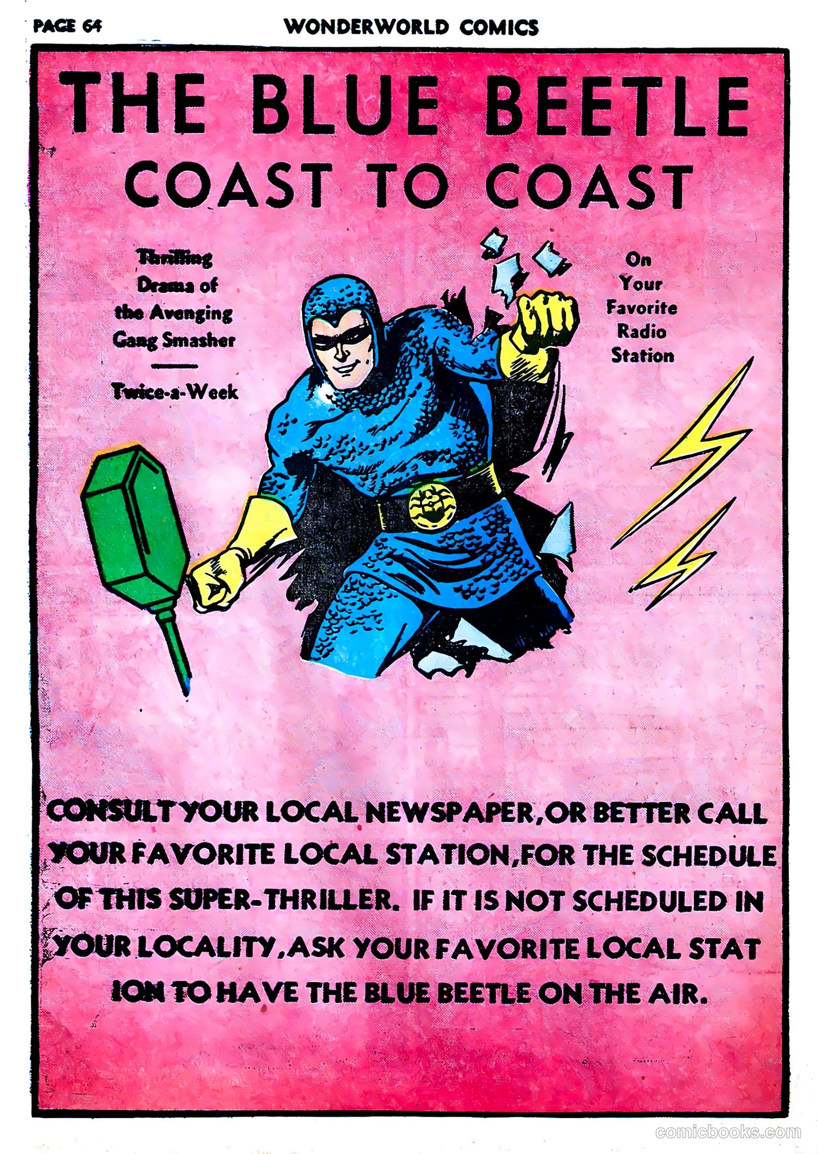 Wonderworld Comics #22 — page 65 of 67