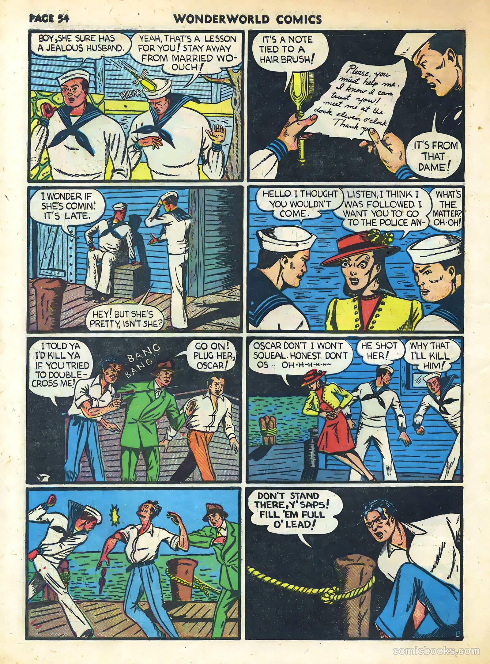 Wonderworld Comics #23 — page 55 of 67