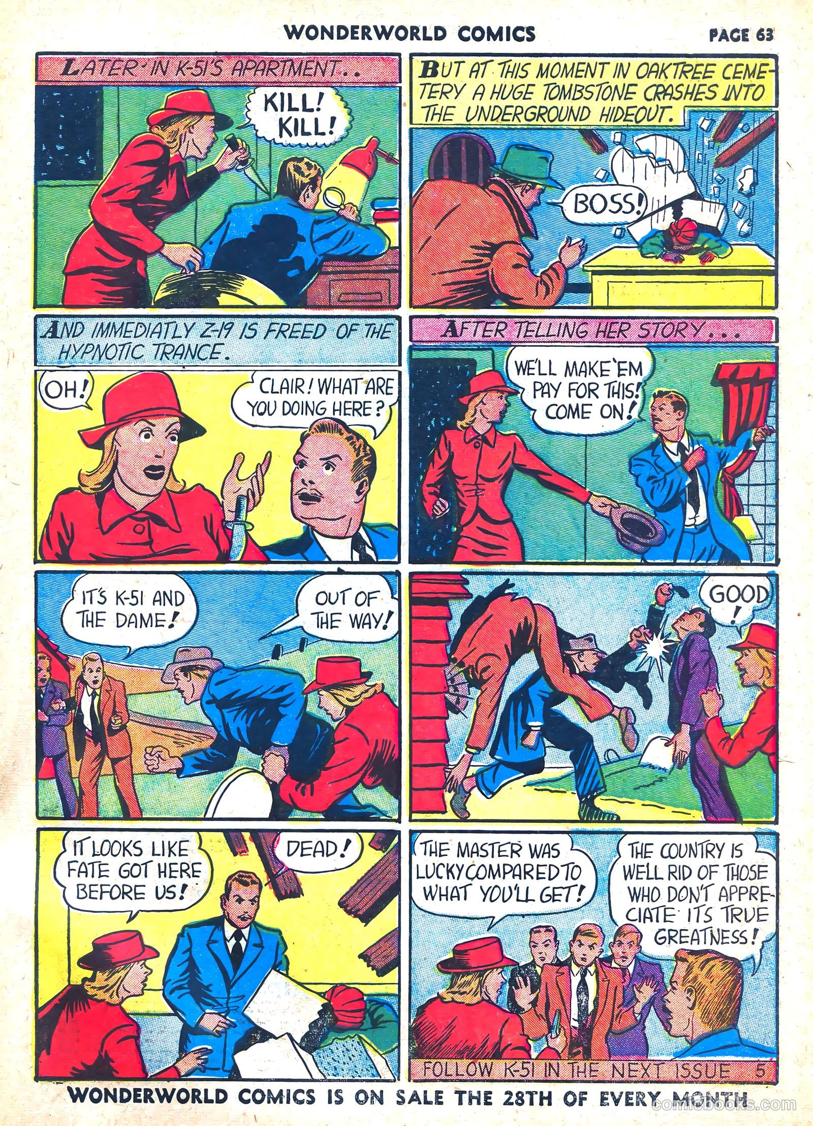 Wonderworld Comics #24 — page 64 of 67