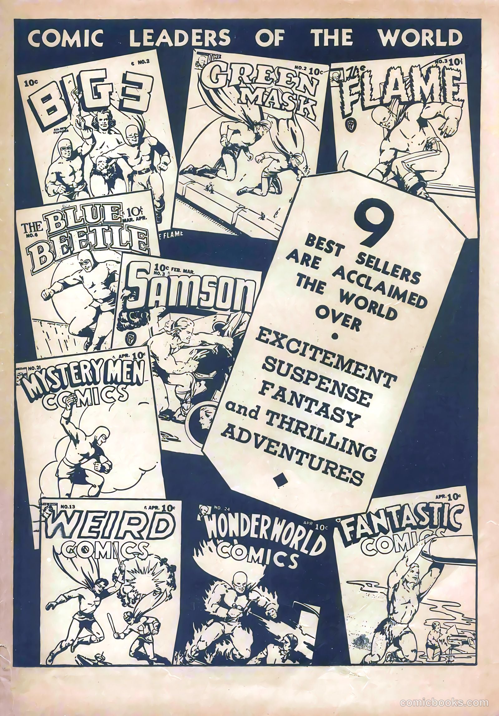 Wonderworld Comics #24 — page 66 of 67