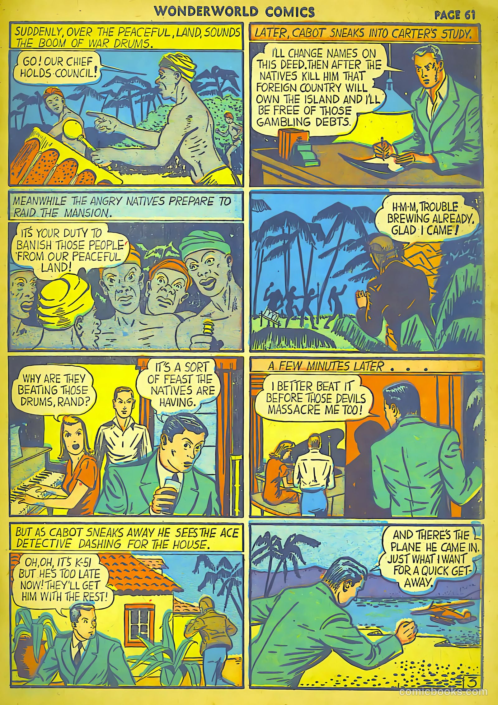 Wonderworld Comics #25 — page 60 of 64