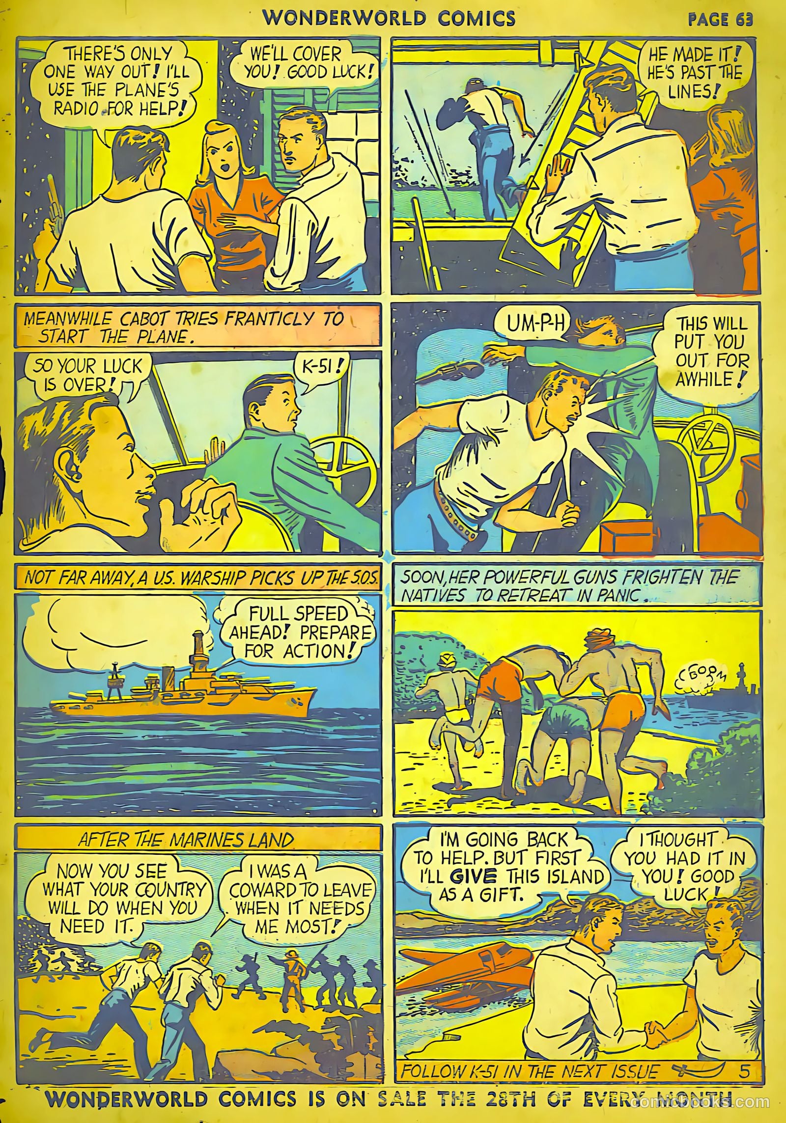 Wonderworld Comics #25 — page 62 of 64